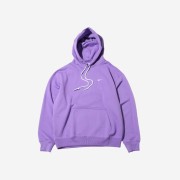 Nike Solo Swoosh French Terry Pullover Hoodie Space Purple - Asia