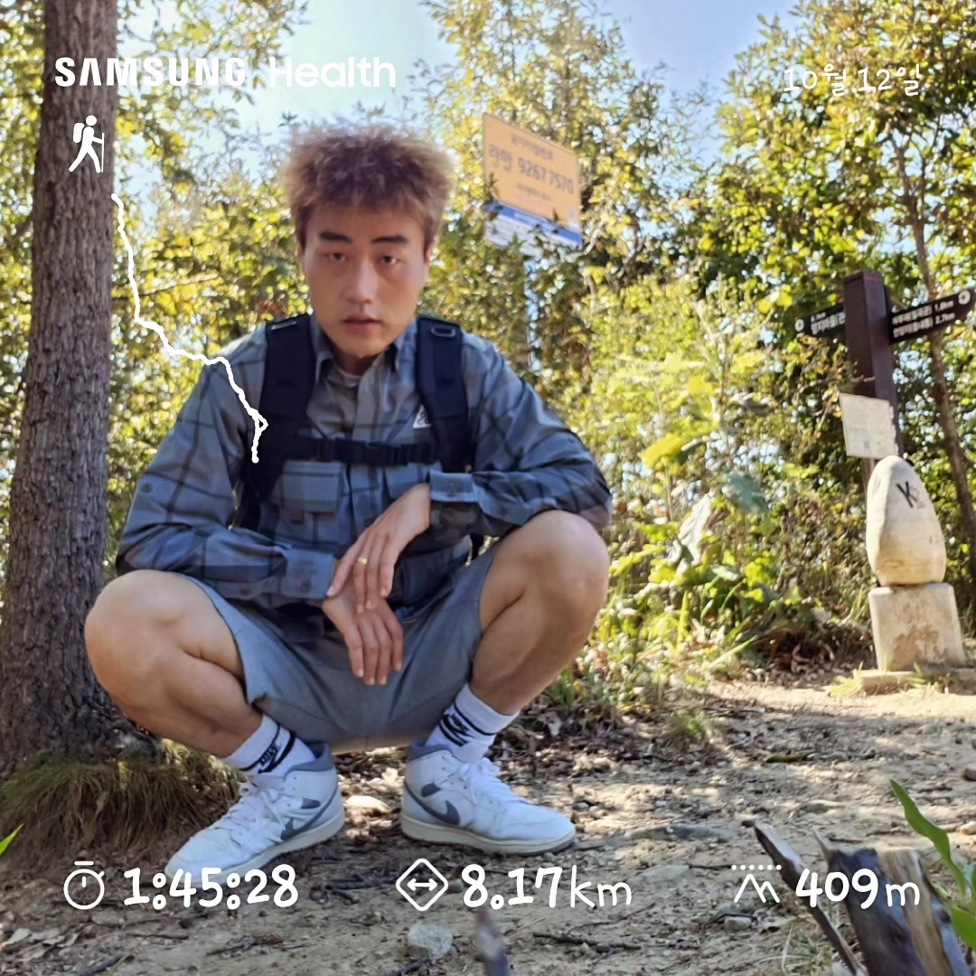 Nike ACG Dri-Fit UV Devastation Trail Shirt Smoke Grey - Asia, Nike Everyday Essential Crew Socks White (3 Pack/Korean Ver.) 착용 스타일 - 4