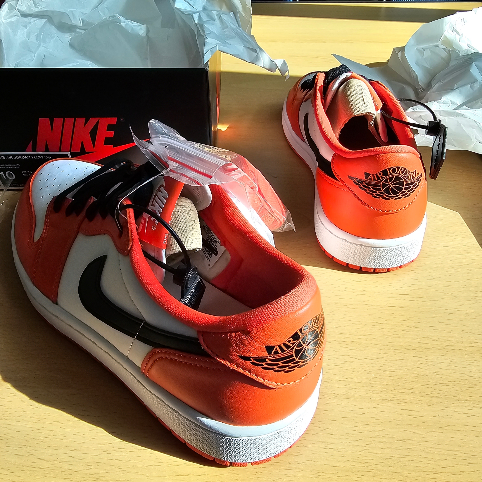 (W) Jordan 1 Low OG Starfish 착용 스타일 - 3