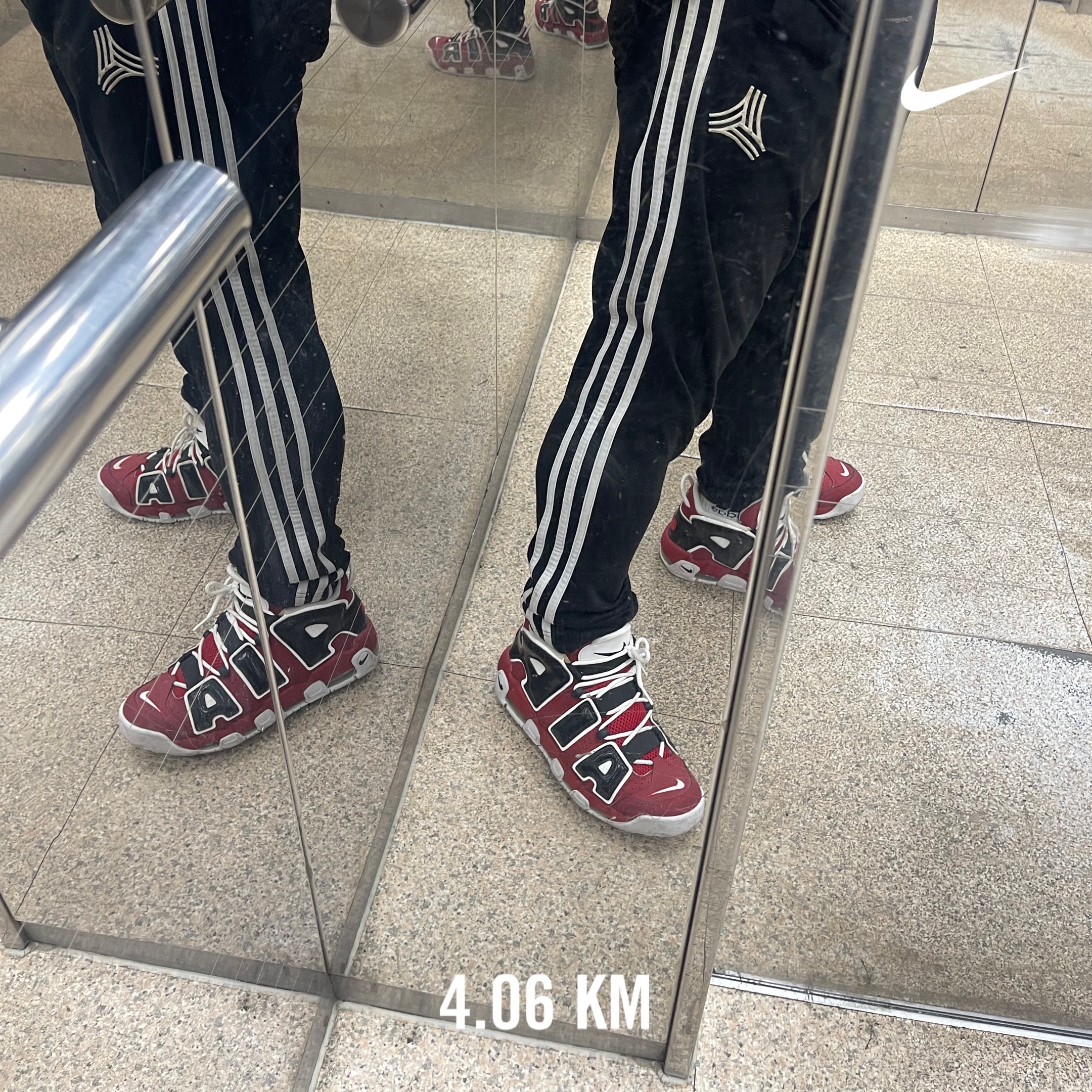 Nike Air More Uptempo 96 Bulls 2021 착용 스타일