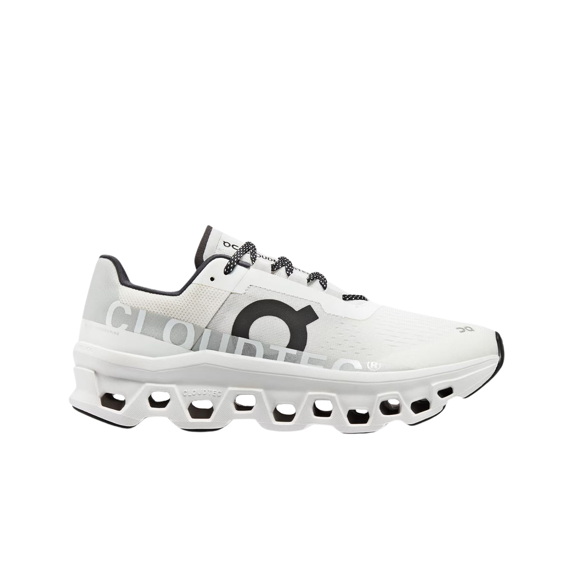 온 러닝 클라우드몬스터 언다이드 화이트(On Running Cloudmonster Undyed White) - 1