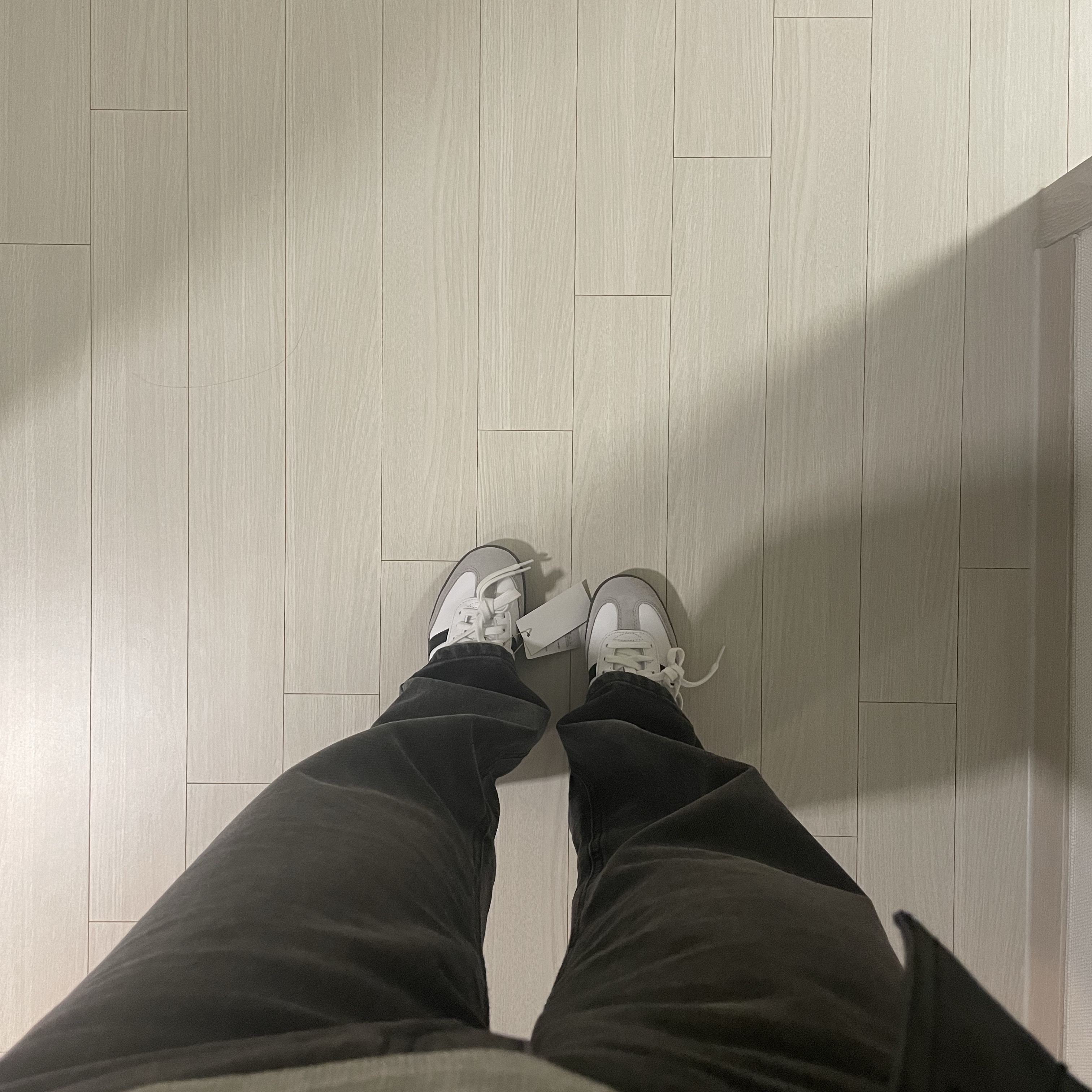 Adidas Samba OG Cloud White 착용 스타일 - 2