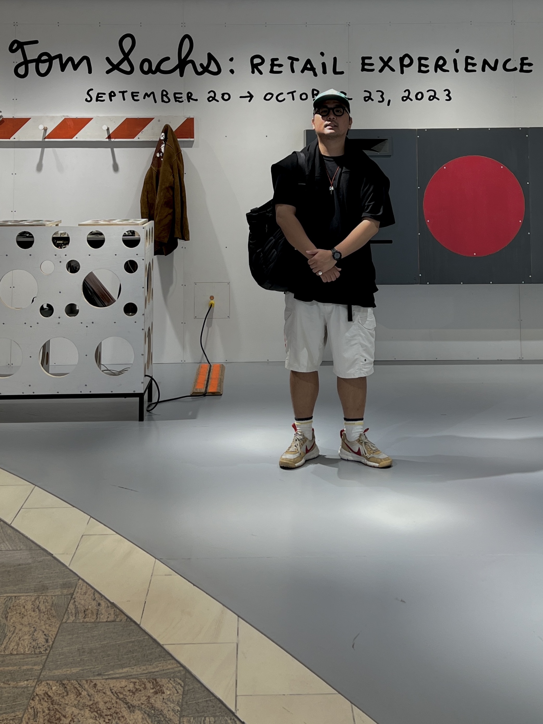 Nike x Tom Sachs Mars Yard Shoe 2.0 Space Camp, Supreme x The North Face Trekking Packable Belted Shorts Stone - 22SS 착용 스타일