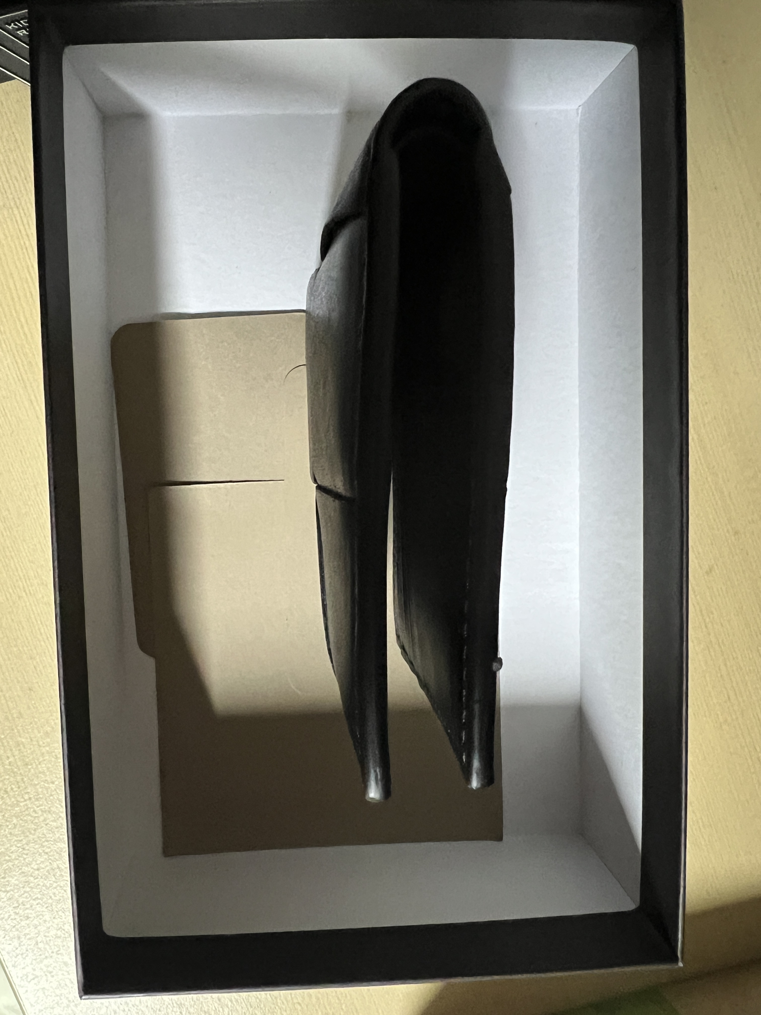 Bottega Veneta Bi-Fold Wallet Black 착용 스타일 - 5