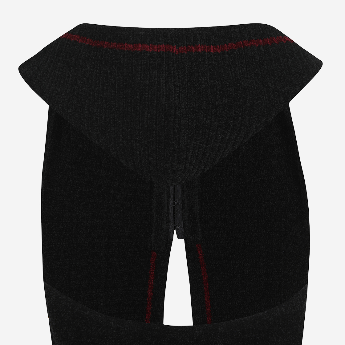 오토링거 우먼 니티드 후디드 니트 드레스 맥시 블랙(Ottolinger Women Knitted Hooded Knit Dress Maxi Black) - 6