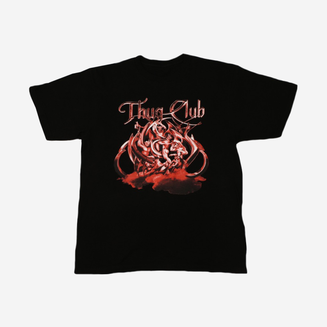 떠그 클럽 TC 사탄 티셔츠 블랙 | Thug Club | KREAM