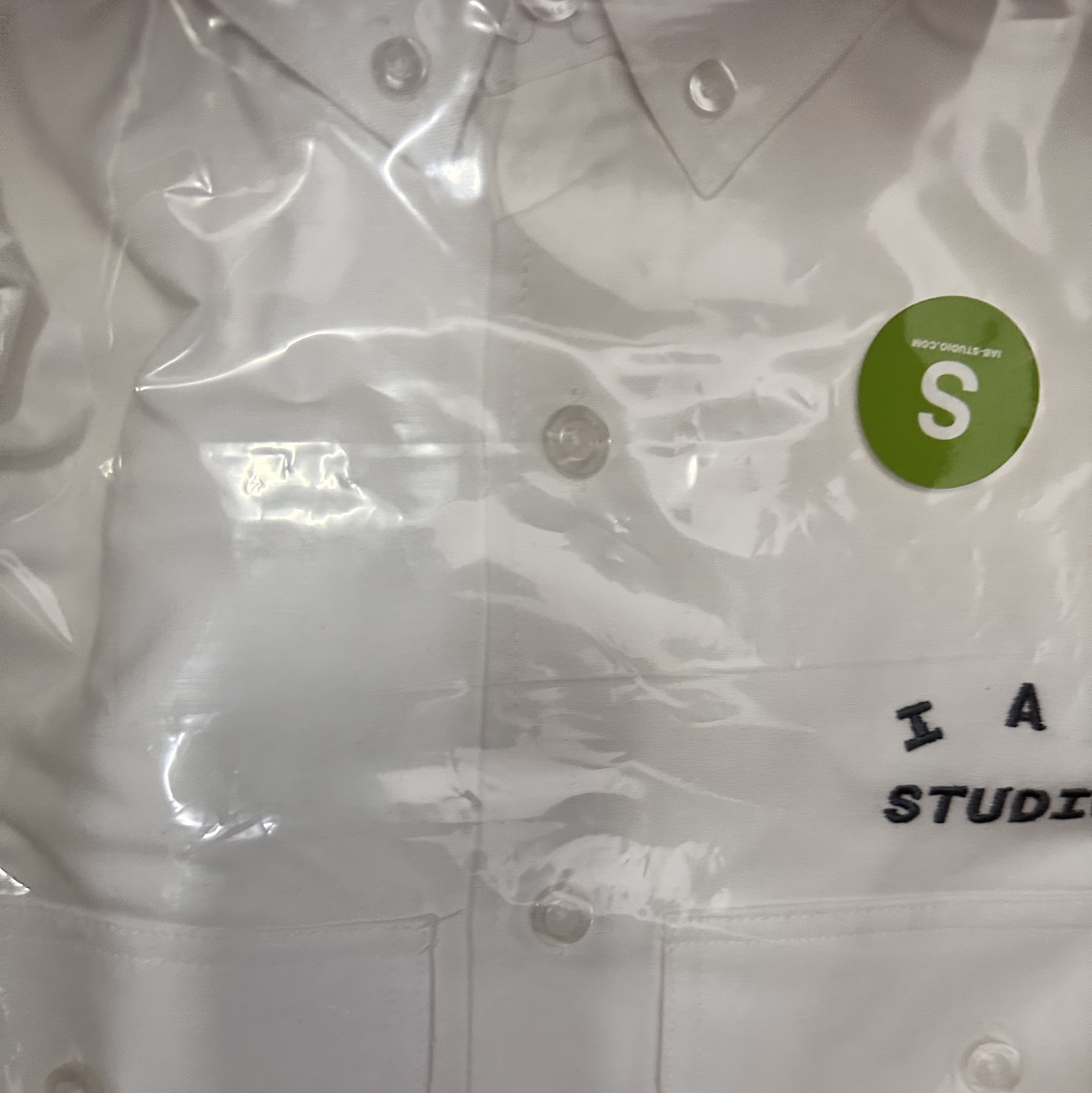 IAB Studio Work Shirt White - 23FW 착용 스타일