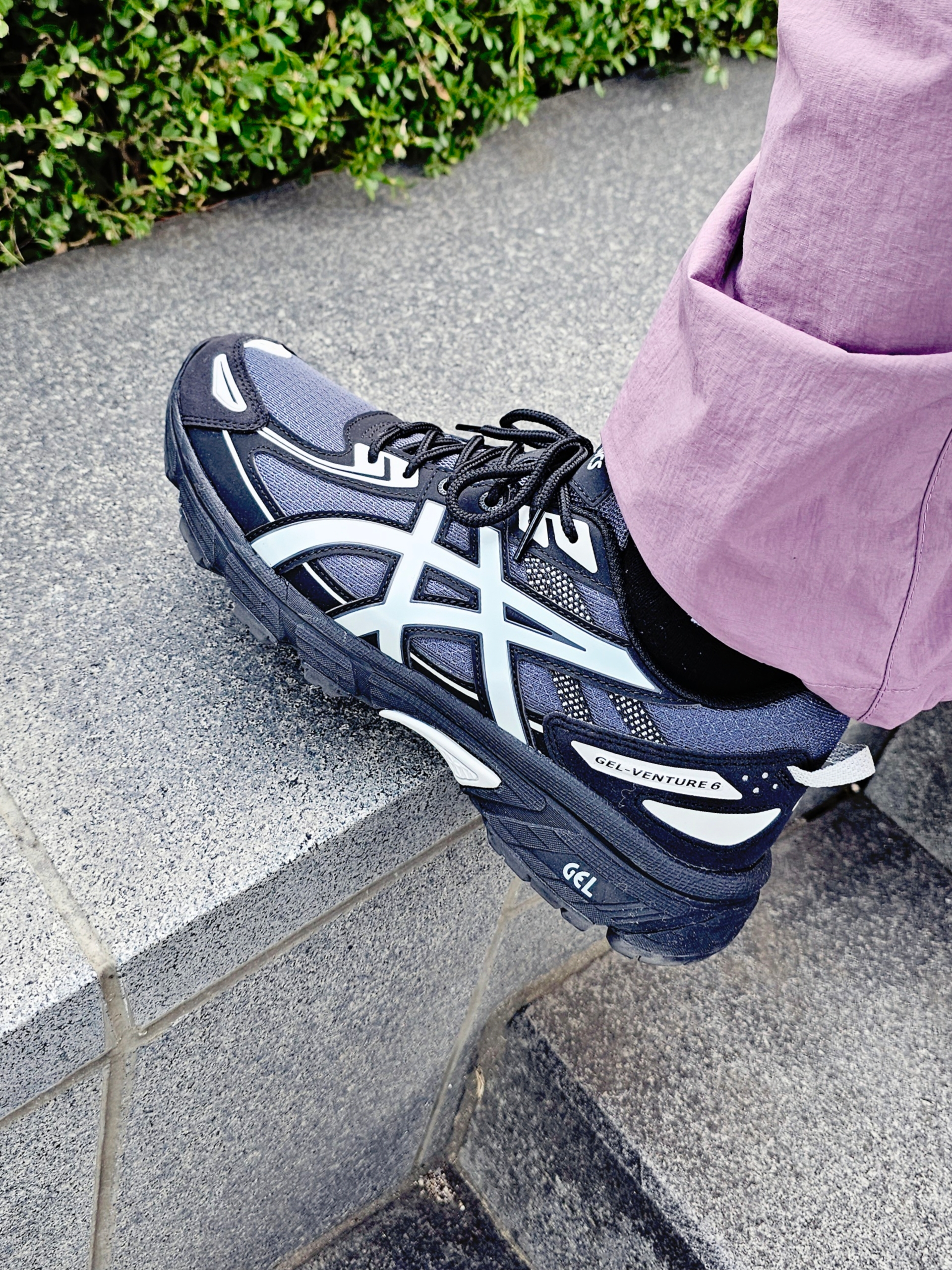 Asics Gel-Venture 6 Carrier Grey 착용 스타일 - 4