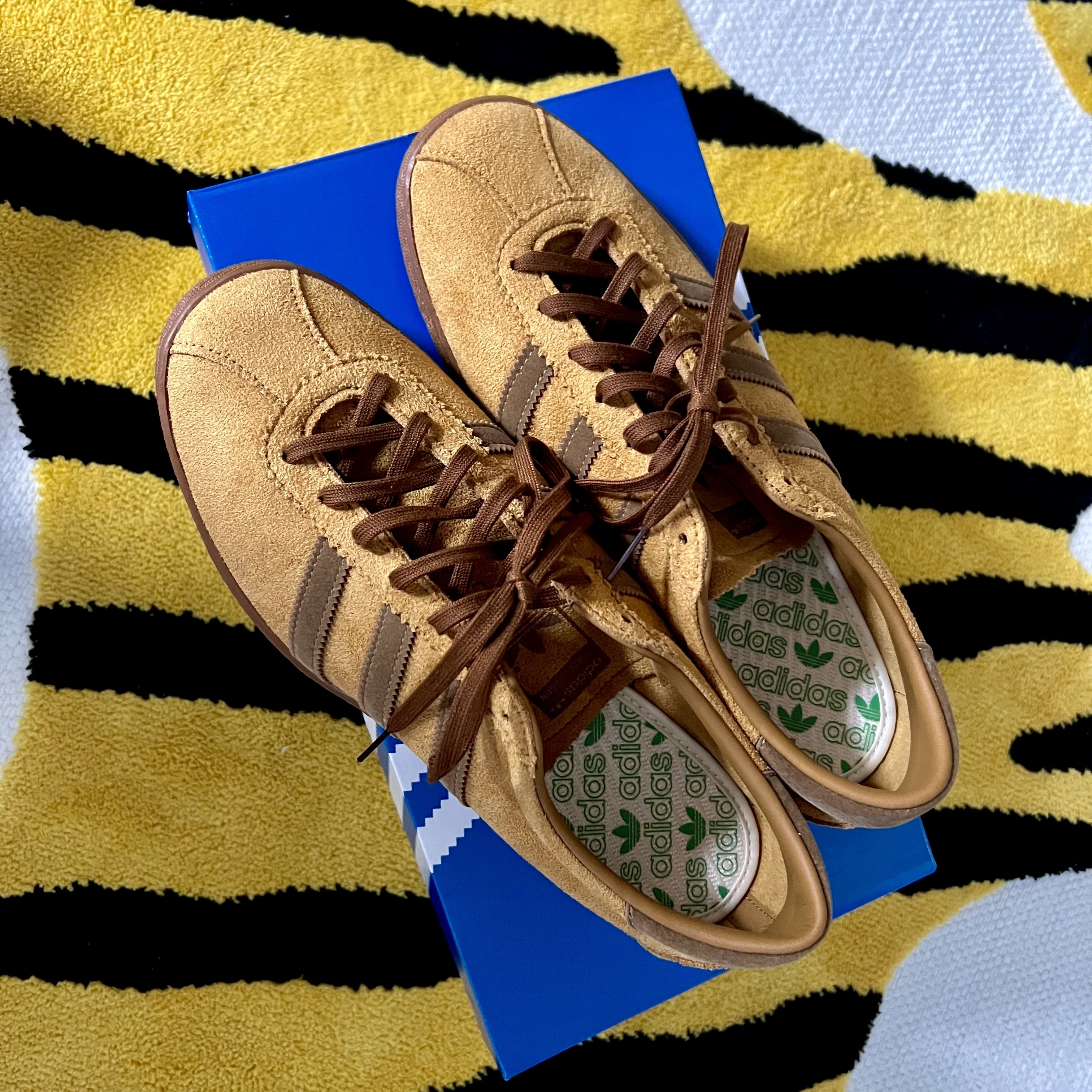 Adidas Tobacco Gruen Mesa Brown Desert 착용 스타일