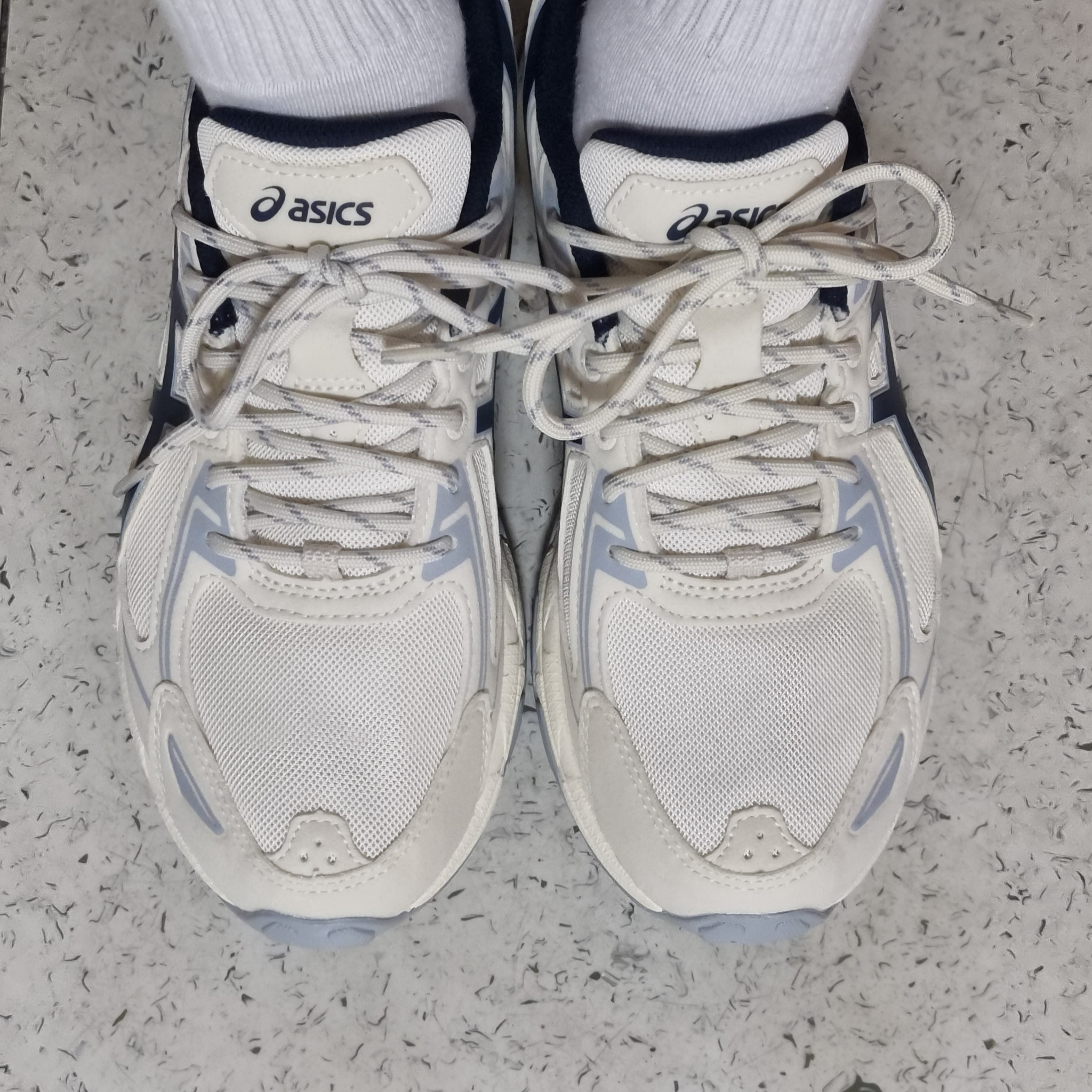 Asics Gel-Venture 6 SPS Birch French Blue 착용 스타일 - 5