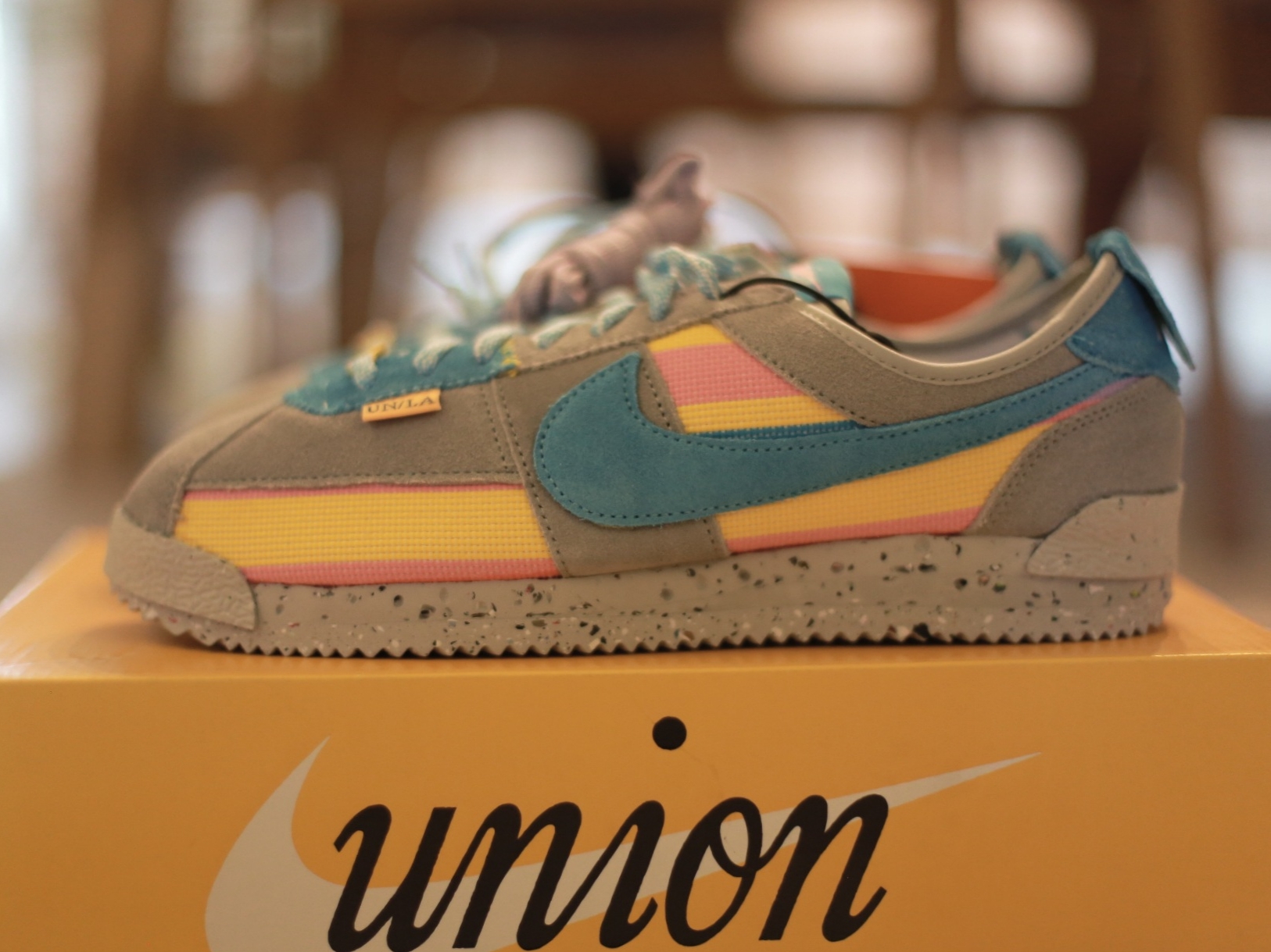 Nike x Union Cortez SP Light Smoke 착용 스타일 - 1