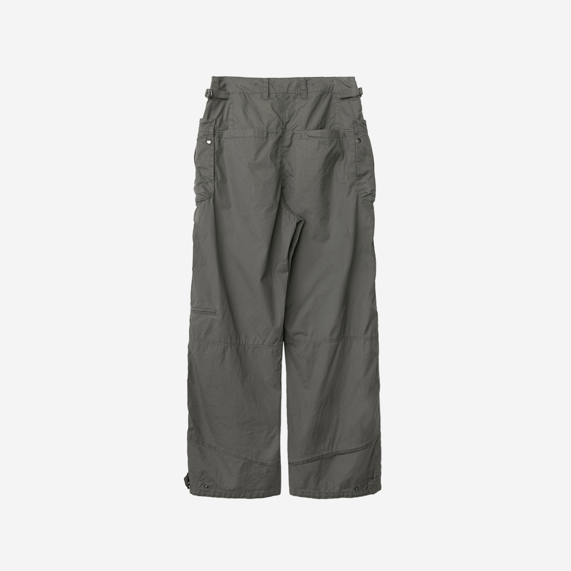 폴리테루 델 카고 팬츠 유즈드 올리브 그레이(Polyteru Dell Cargo Pants Used Olive Gray) - 2