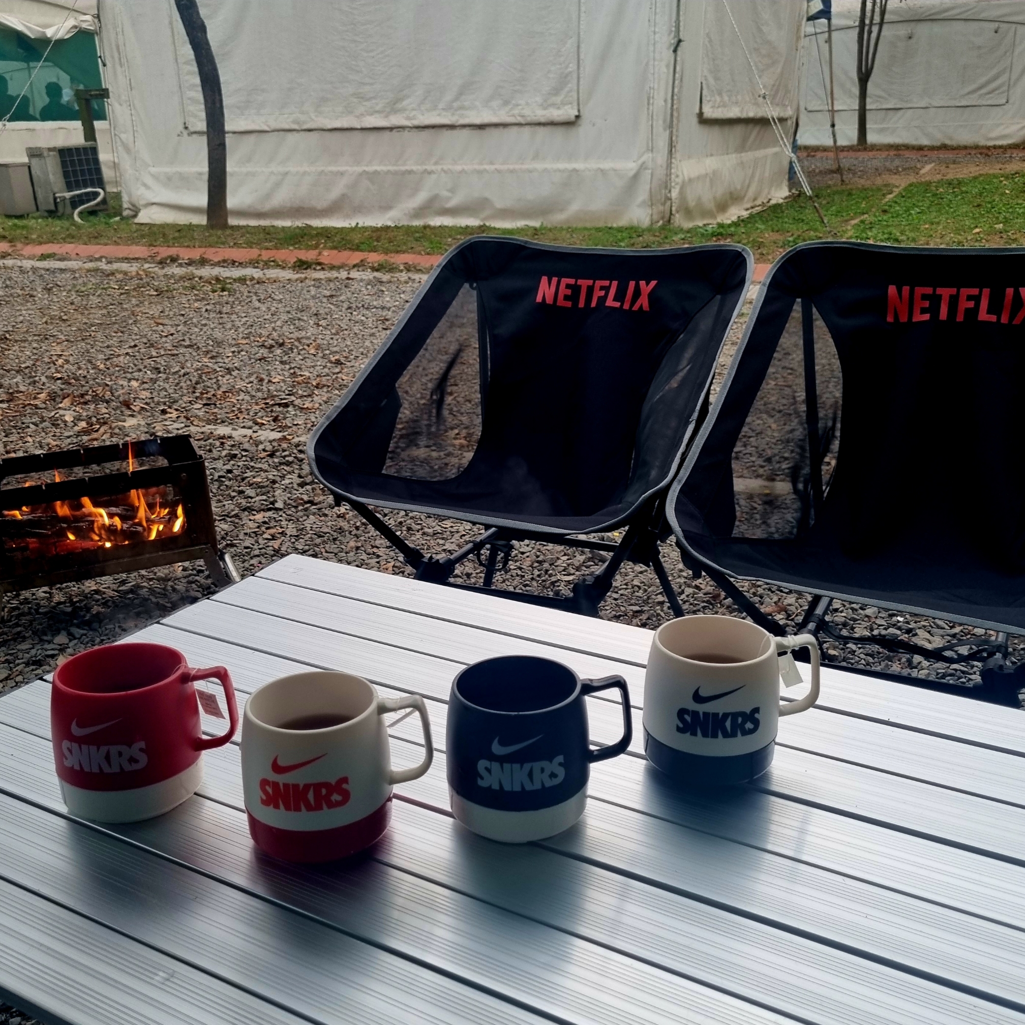 【Helinox × NIKE 】 SNKRS Lounge Mug Red Helinox x Nike SNKRS  STYLE | KREAM