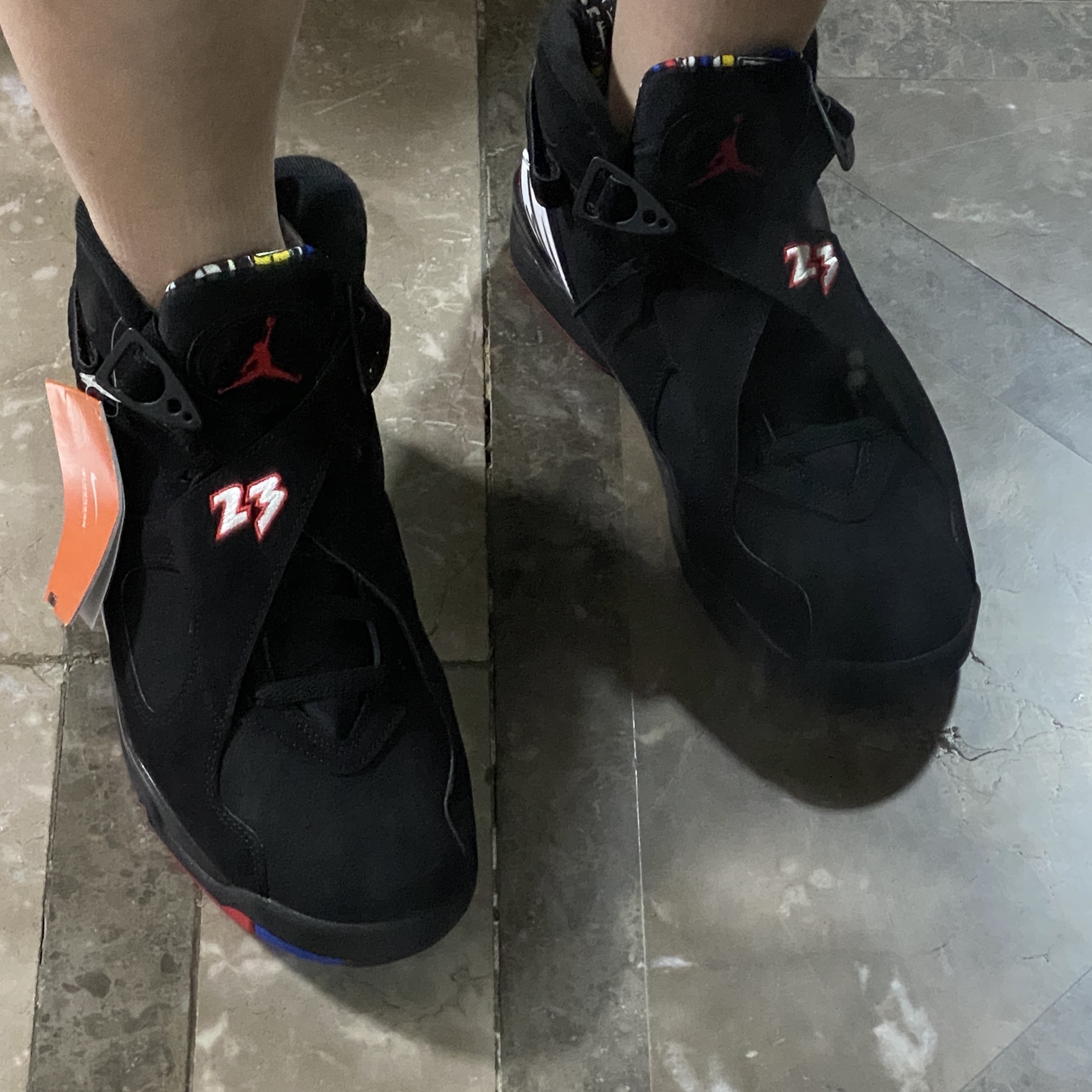 Jordan 8 Retro Playoffs 2023 착용 스타일