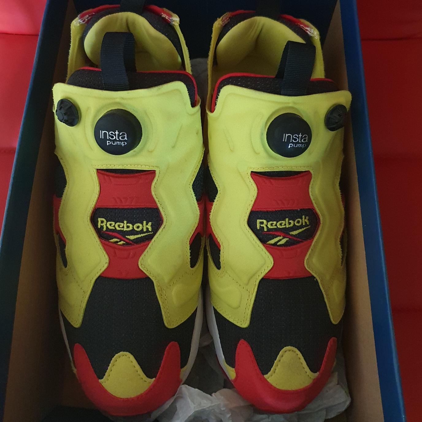 Reebok Instapump Fury Citron, Reebok Instapump Fury Prototype Citron 착용 스타일