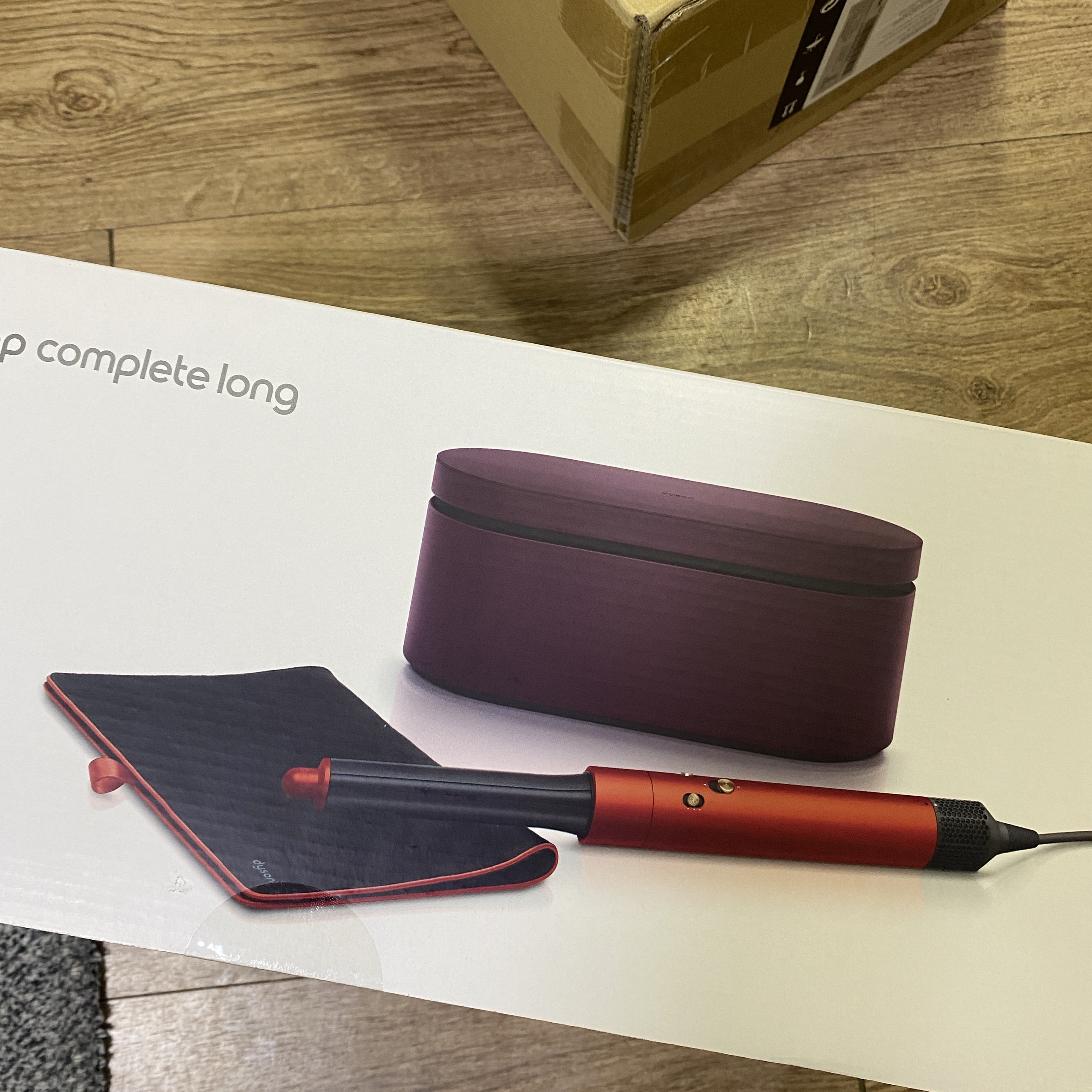 Dyson Airwrap Multi Styler Complete Long Topaz Orange (Korean Ver.) 착용 스타일