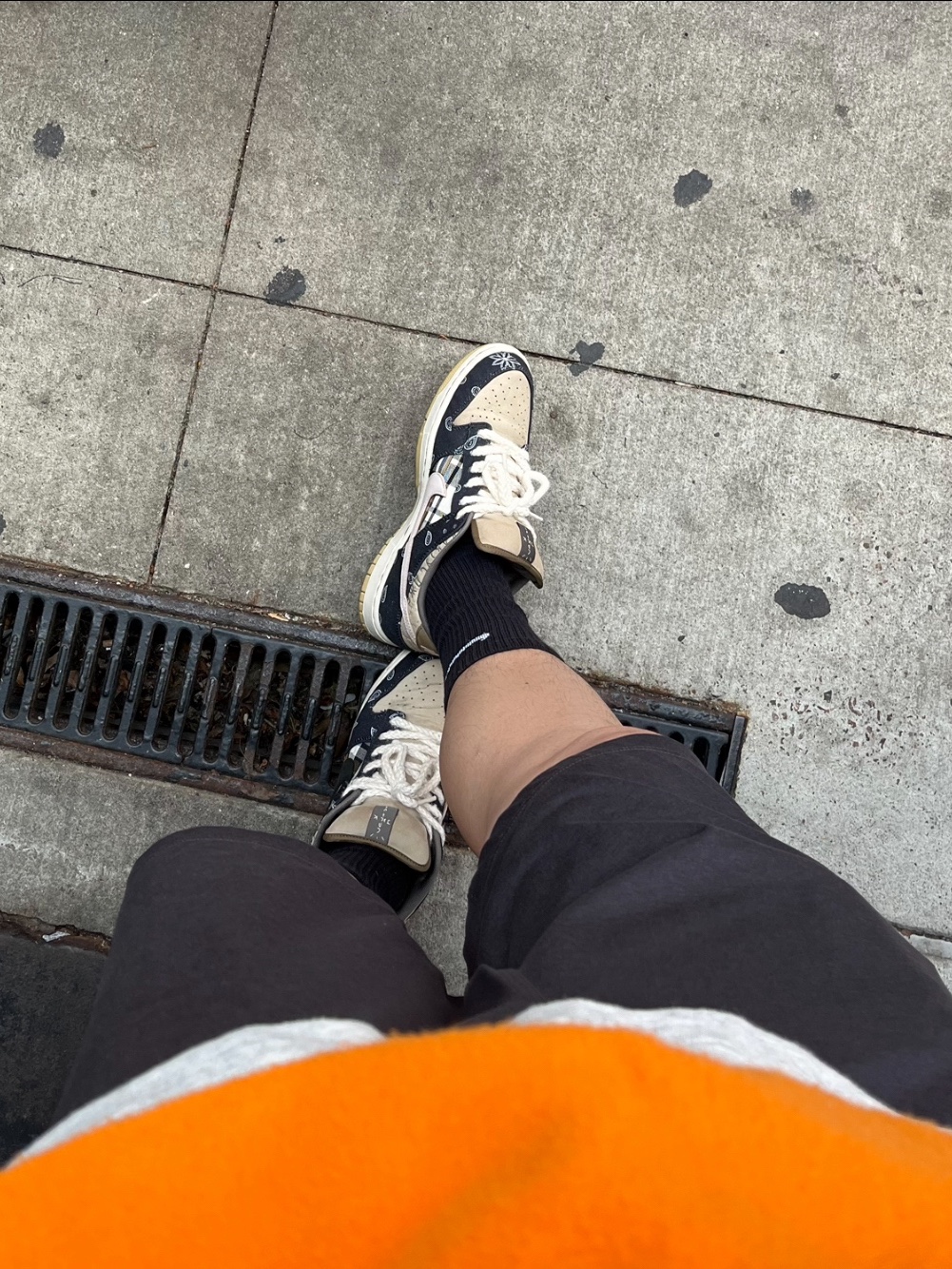 Nike x Travis Scott SB Dunk Low 착용 스타일