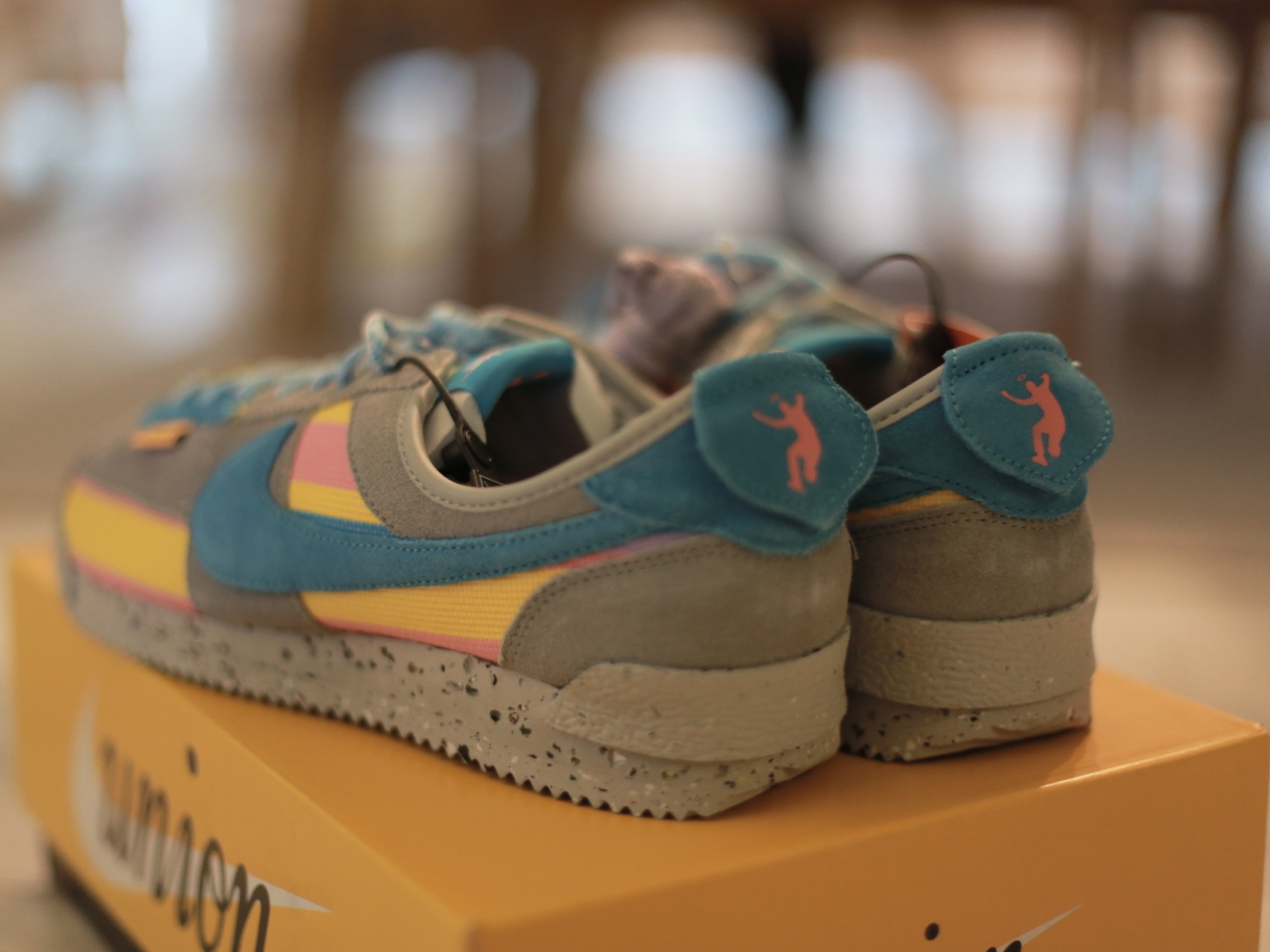Nike x Union Cortez SP Light Smoke 착용 스타일 - 4