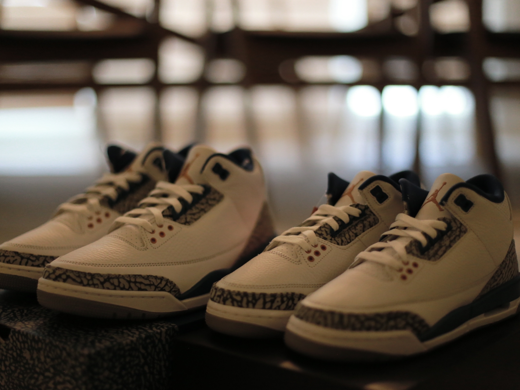 Jordan 3 Retro True Blue and Copper, (GS) Jordan 3 Retro True Blue 2011 착용 스타일 - 5