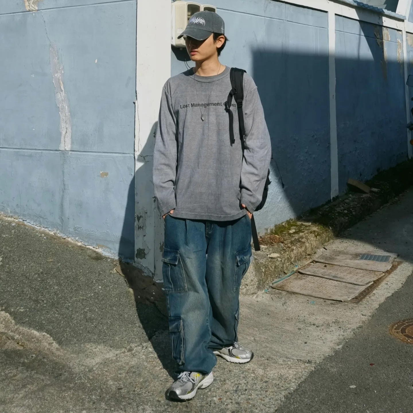 New Balance 530 Silver 착용 스타일 - 1