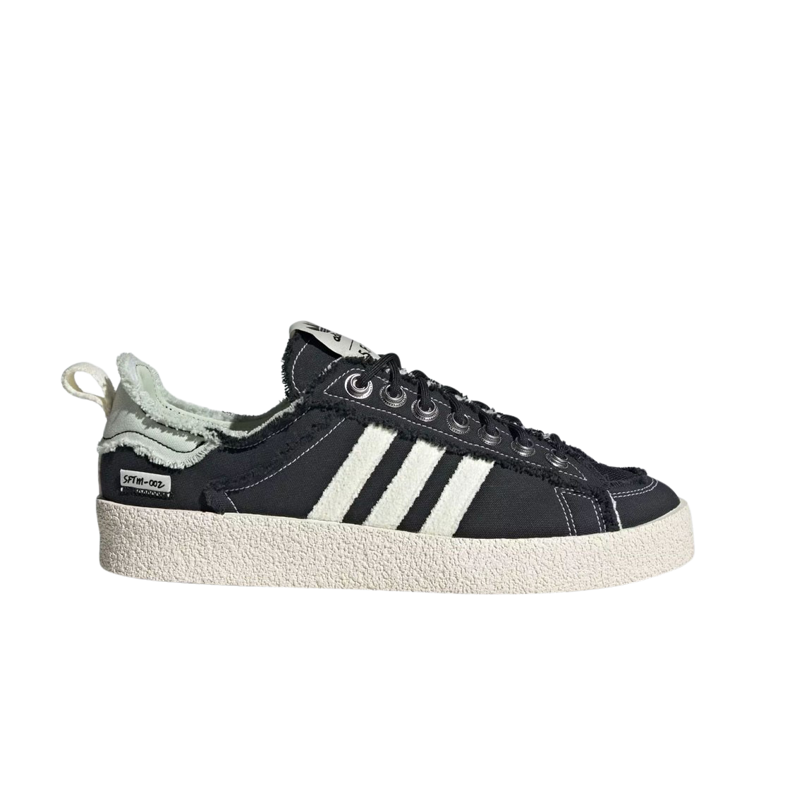 아디다스 x 송 포 더 뮤트 캠퍼스 80s 코어 블랙 크림 화이트(Adidas x Song for the Mute Campus 80s Core Black Cream White)