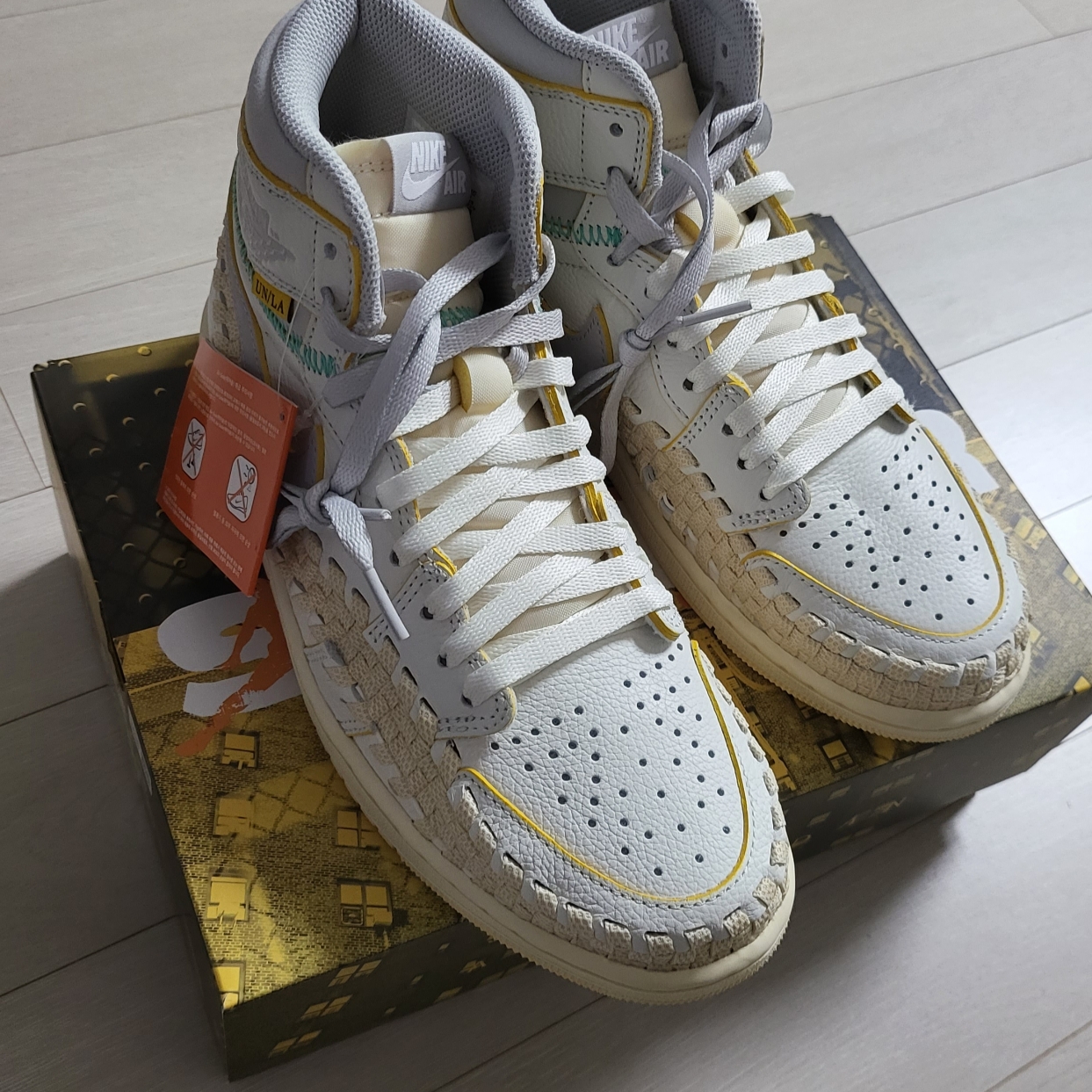 Jordan 1 x Bephies Beauty Supply x Union Retro High OG SP Summer '96 착용 스타일