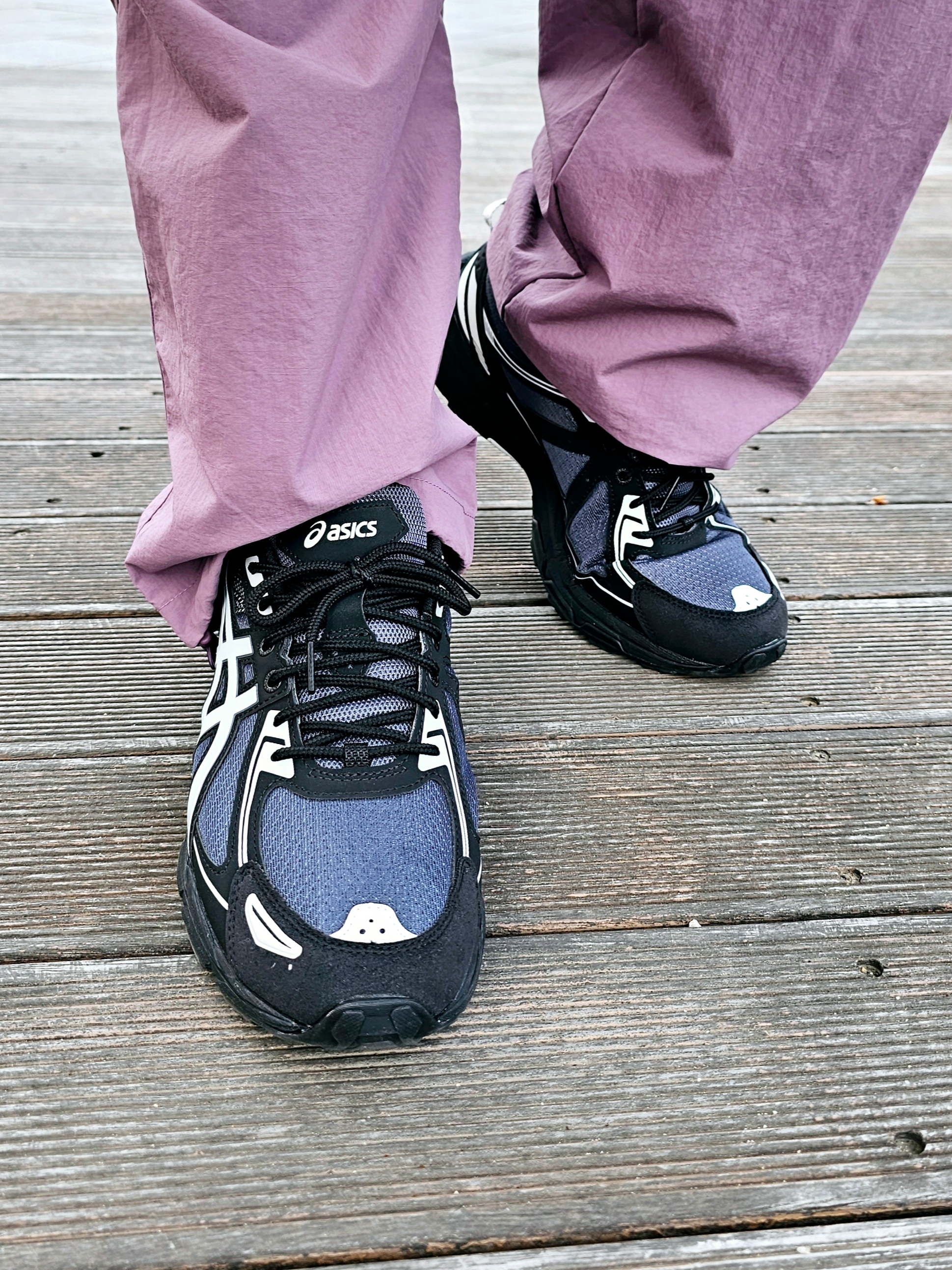 Asics Gel-Venture 6 Carrier Grey 착용 스타일 - 1