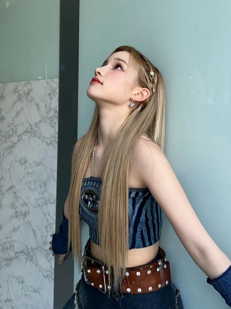 (W) Diesel M-Clarksvill Boucle Bandeau Blue 착용 스타일 - 3