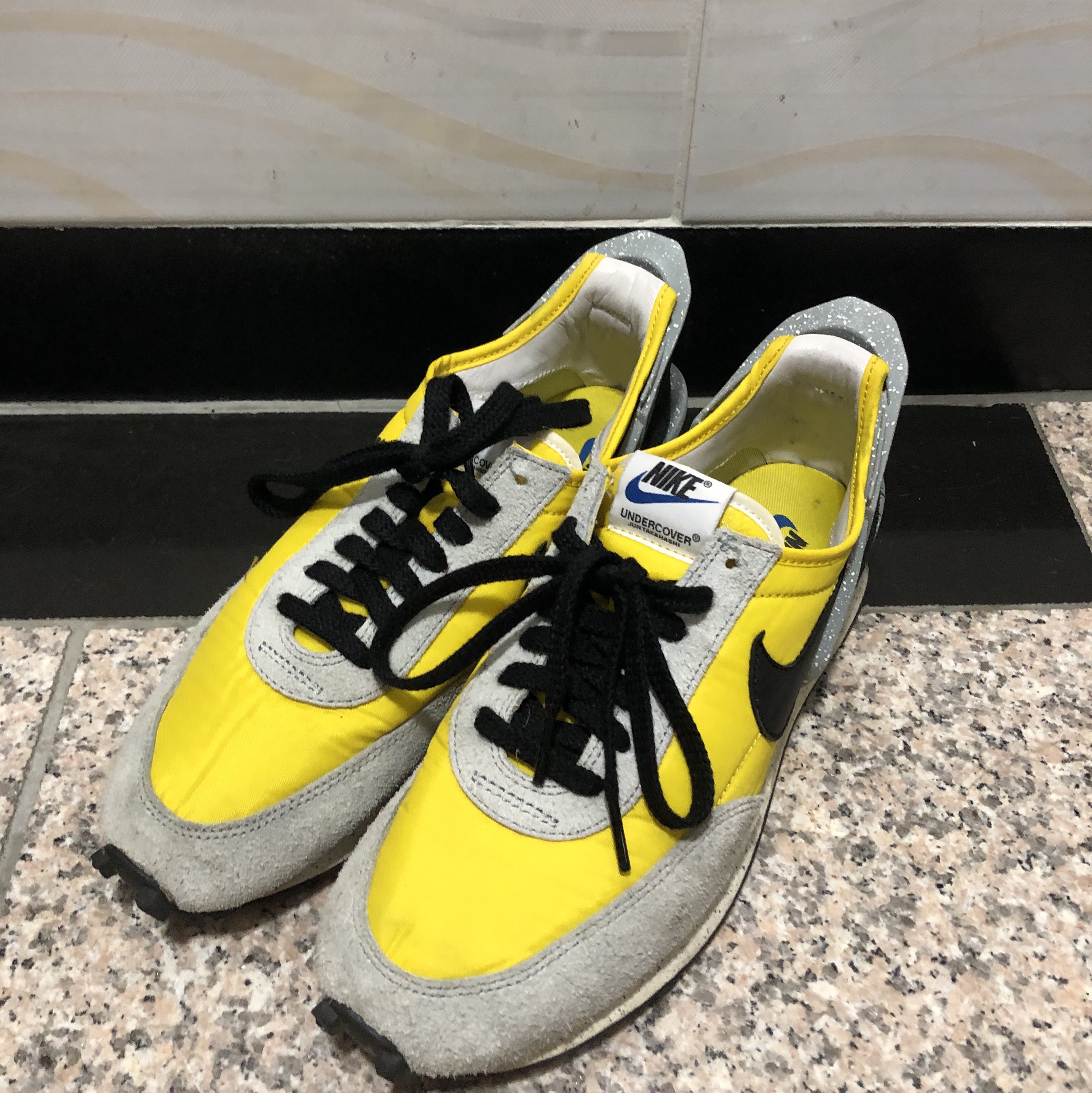 Nike x Undercover Daybreak Bright Citron 착용 스타일