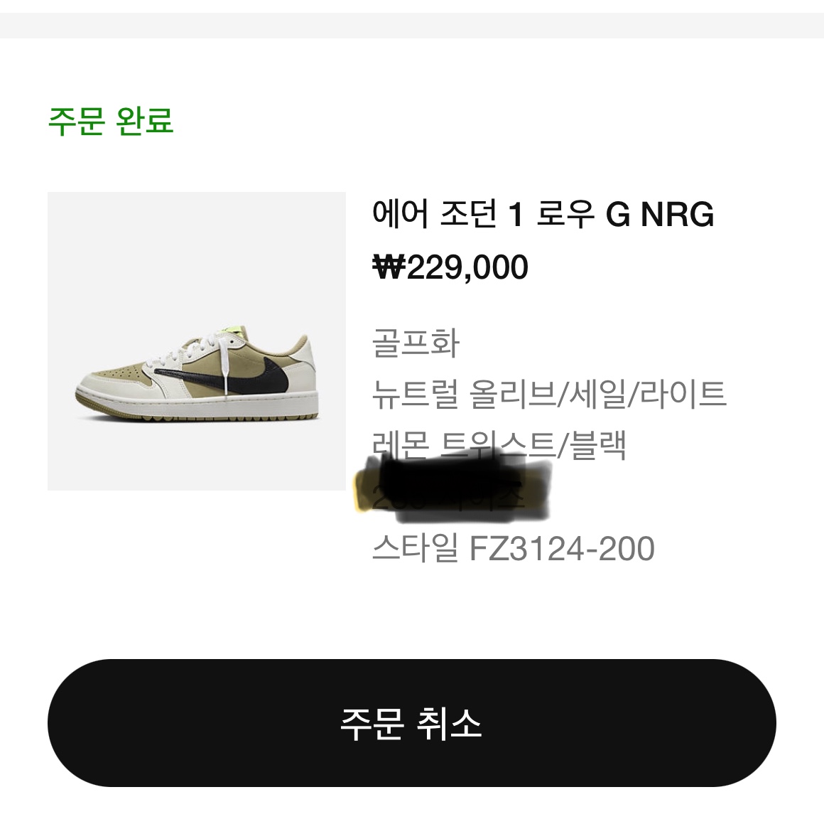 Jordan 1 x Travis Scott Retro Low Golf NRG Neutral Olive 착용 스타일