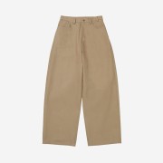 STU Wide Cotton Pants Beige