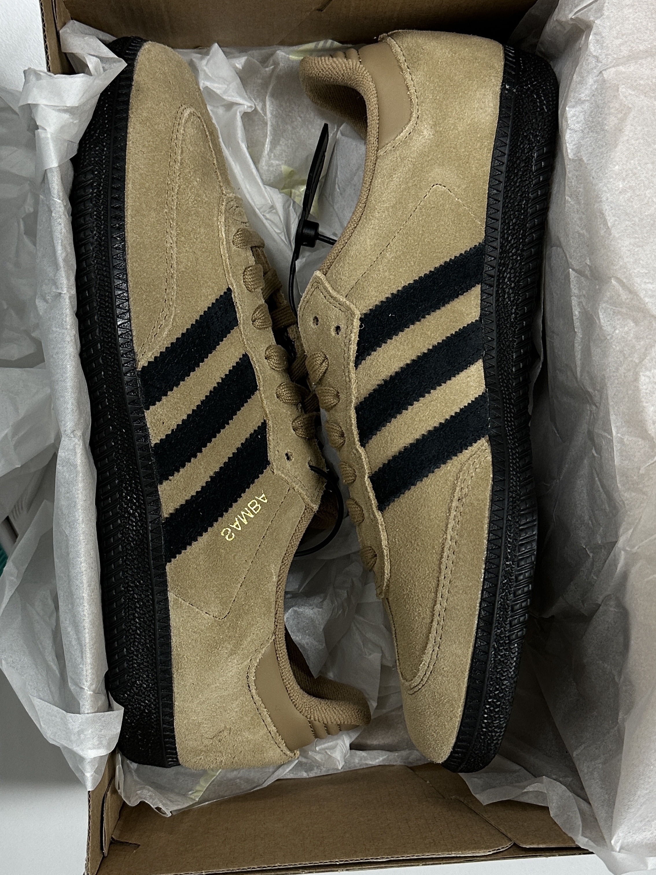 Adidas Samba ADV Cardboard 착용 스타일 - 5