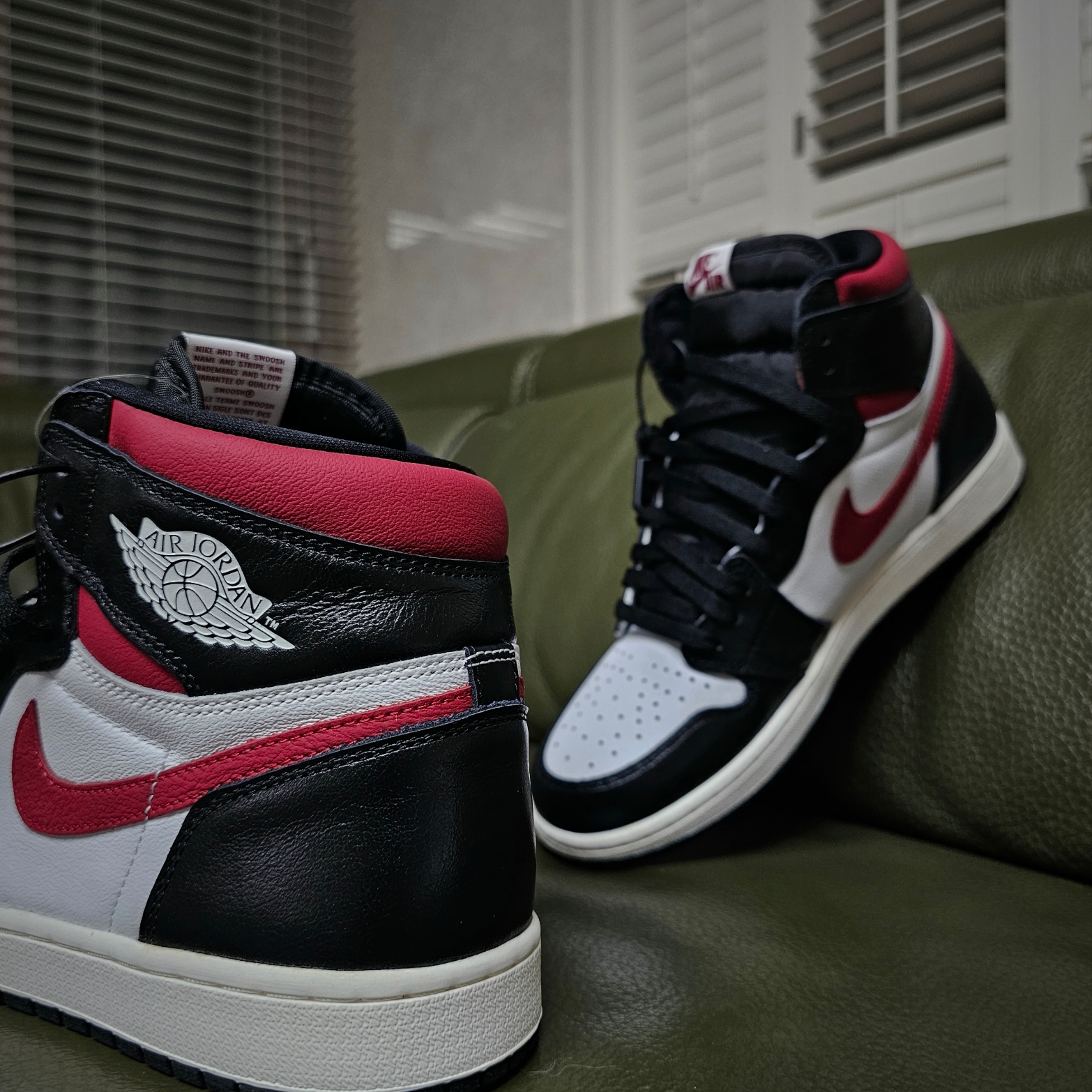 Jordan 1 Retro High OG Gym Red 착용 스타일 - 2