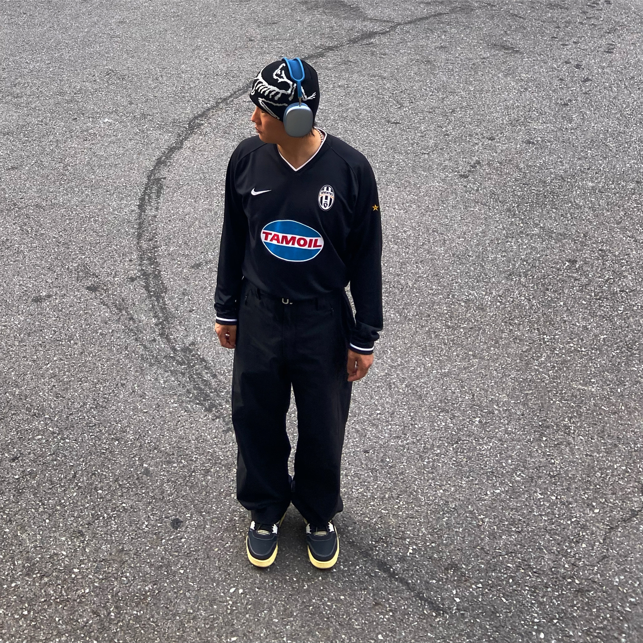 Arc'teryx Bird Head Toque Orca, Apple AirPods Max Lightning Sky Blue (Korean Ver.) 착용 스타일 - 2