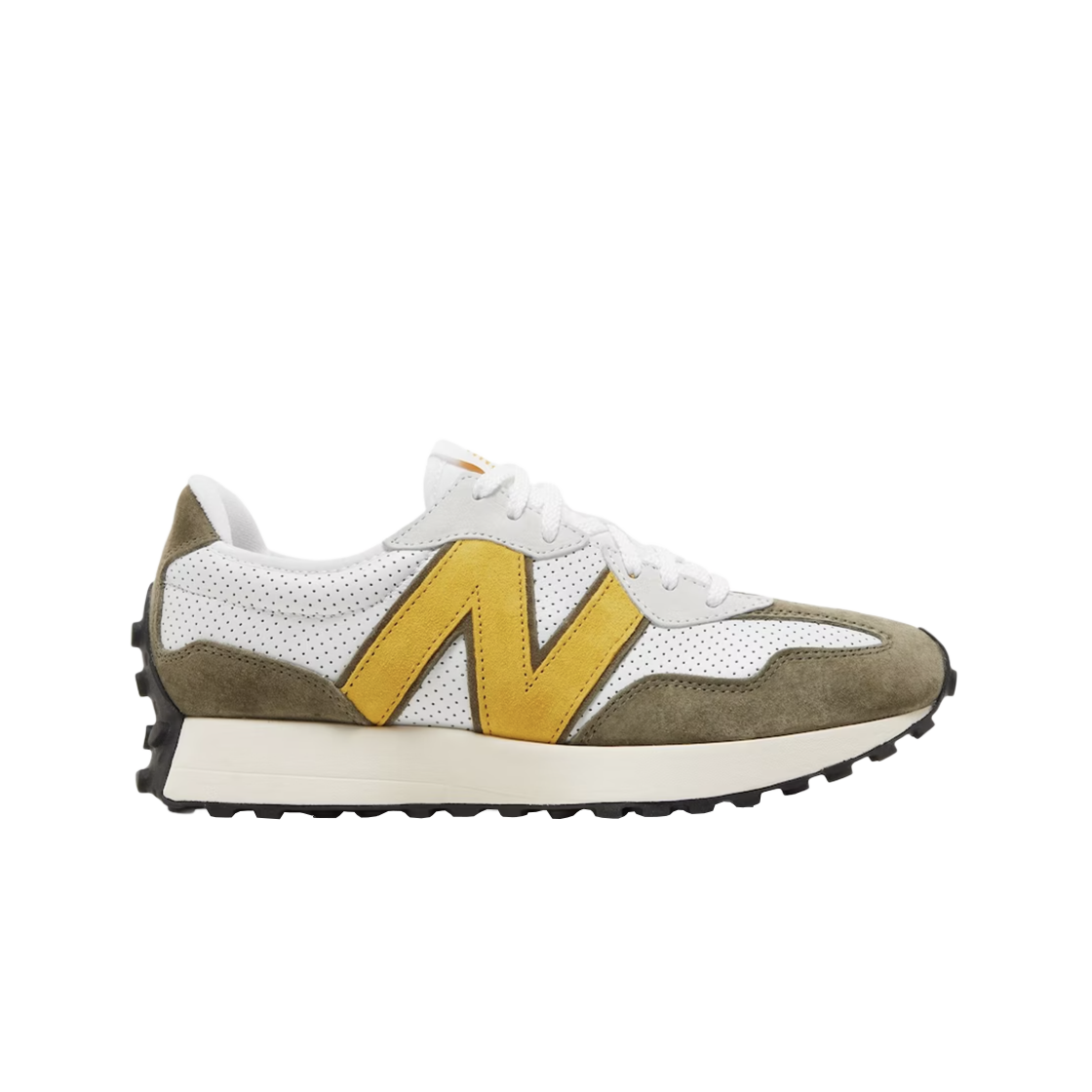 New Balance 327 White Yellow 상세 이미지 1