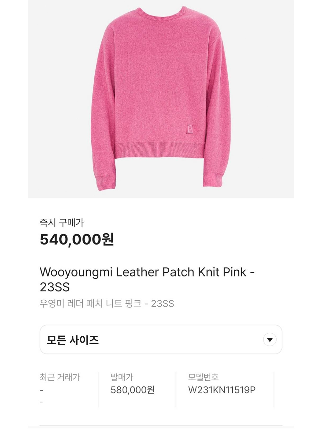 (W) Miu Miu Crewneck Cashmere Sweater Pink, Acne Studios Kalon Crewneck Sweater Faded Pink Melange 착용 스타일 - 6