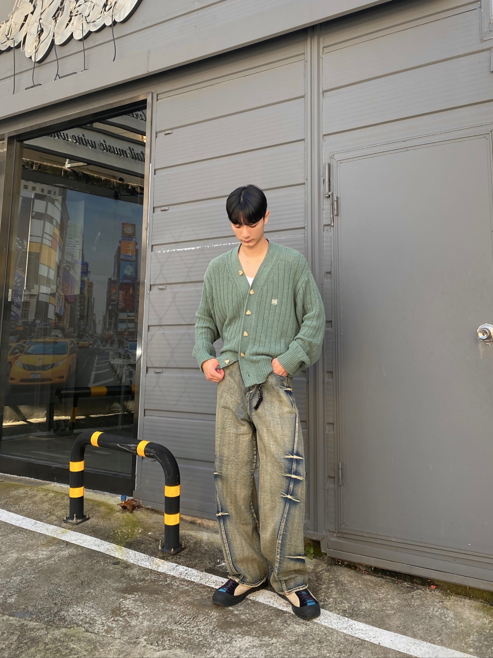 Keen Jasper Rocks SP Sneakers Beige 착용 스타일 - 2