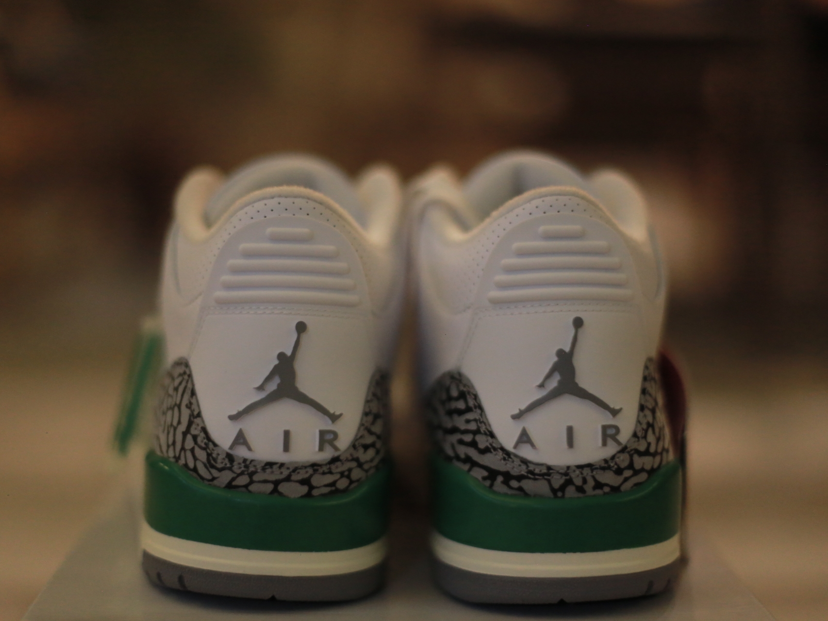 (W) Jordan 3 Retro Lucky Green 착용 스타일 - 3