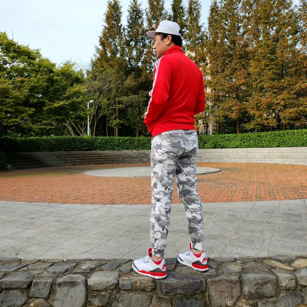 Jordan 3 Retro Fire Red 2022 착용 스타일