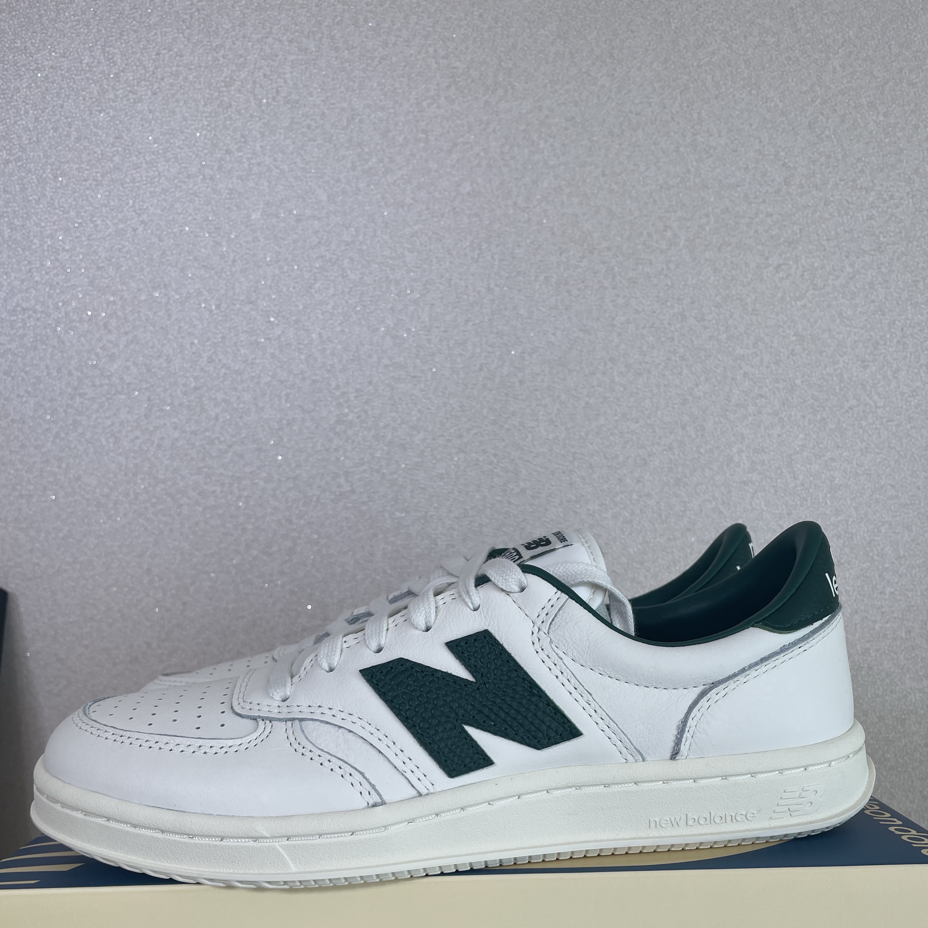 New Balance x Aime Leon Dore T500 Green 착용 스타일