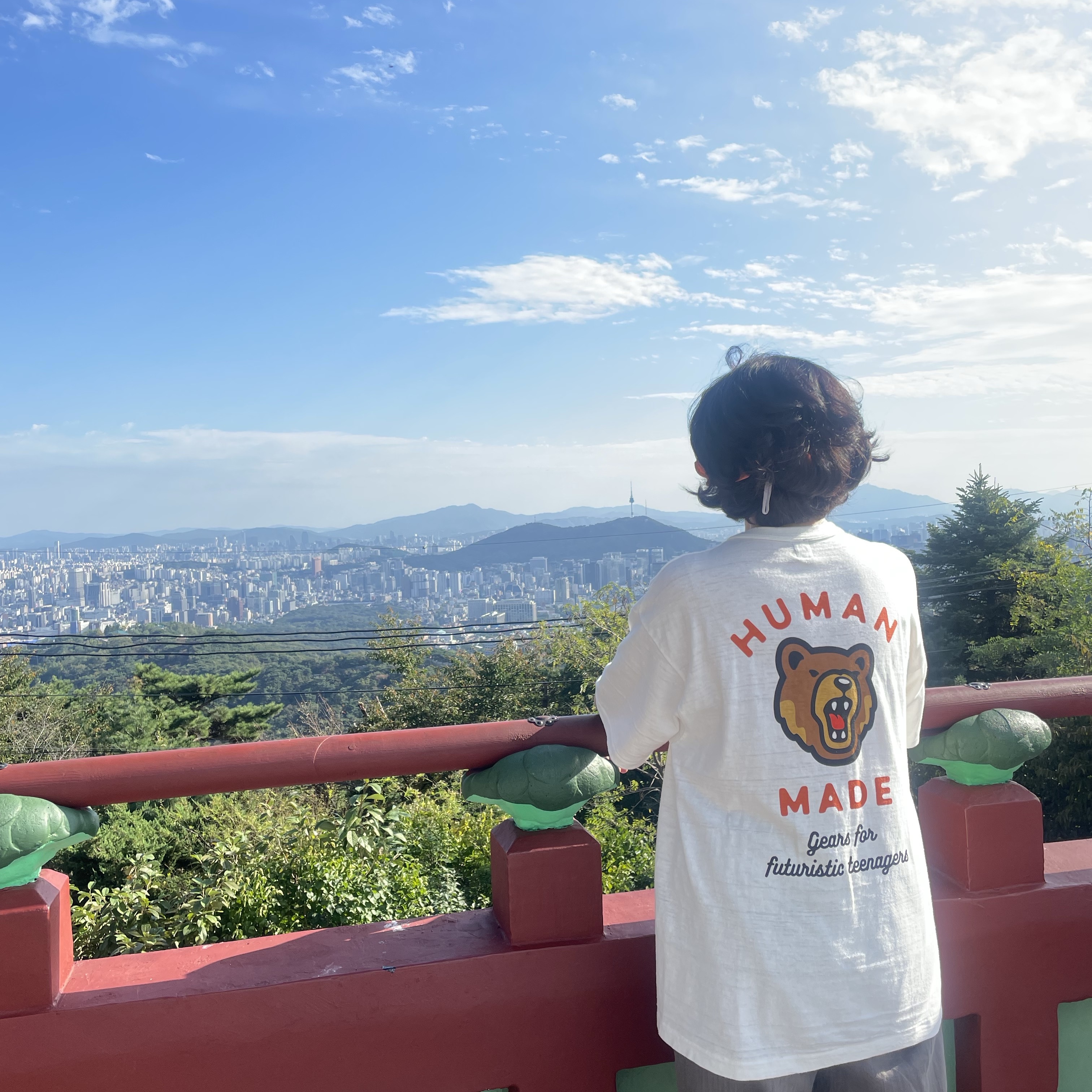 Human Made Pocket T-Shirt #1 White 착용 스타일