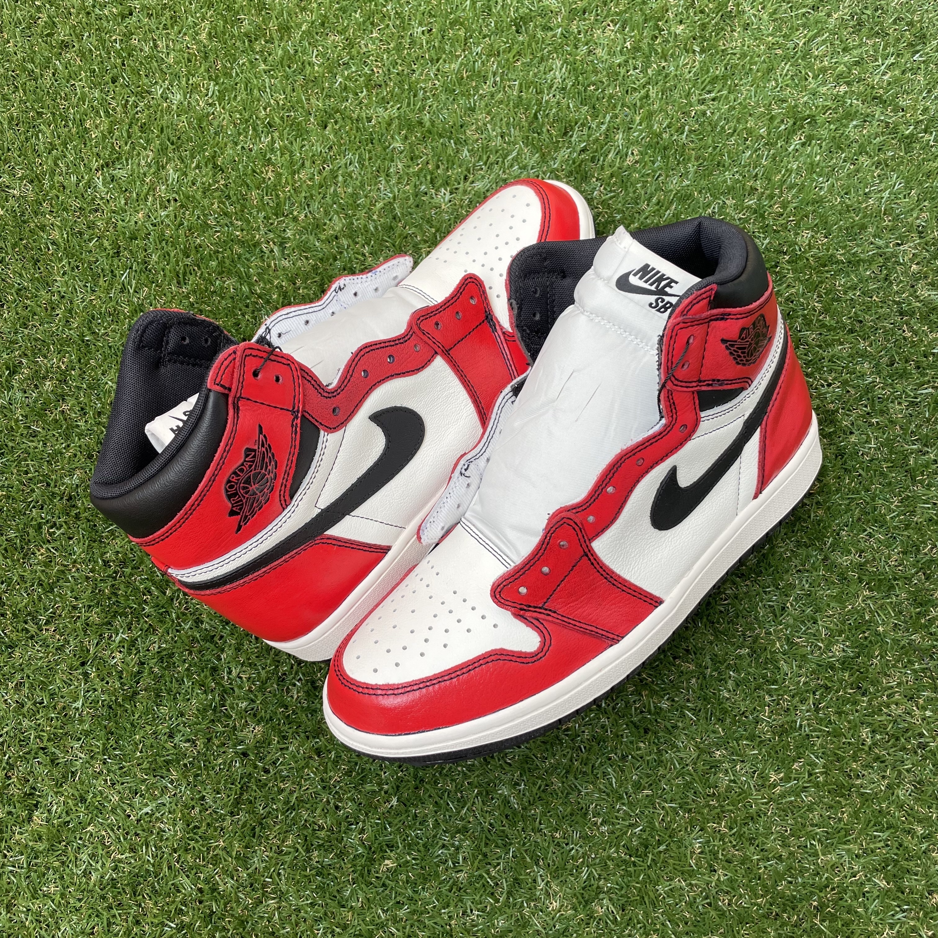 Jordan 1 Retro High OG Defiant SB LA to Chicago 착용 스타일 - 1