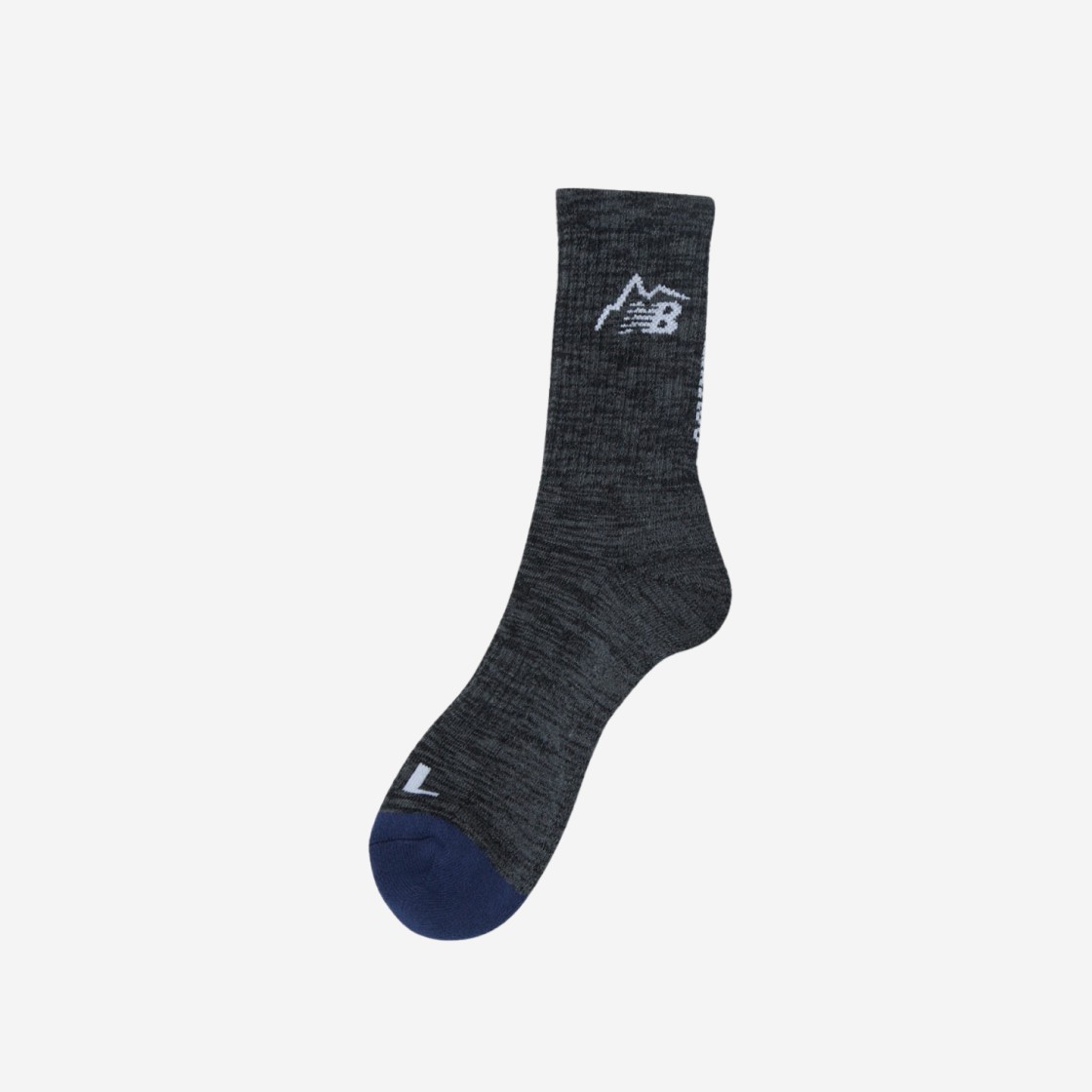 New Balance x Cayl Socks Charcoal 상세 이미지 1