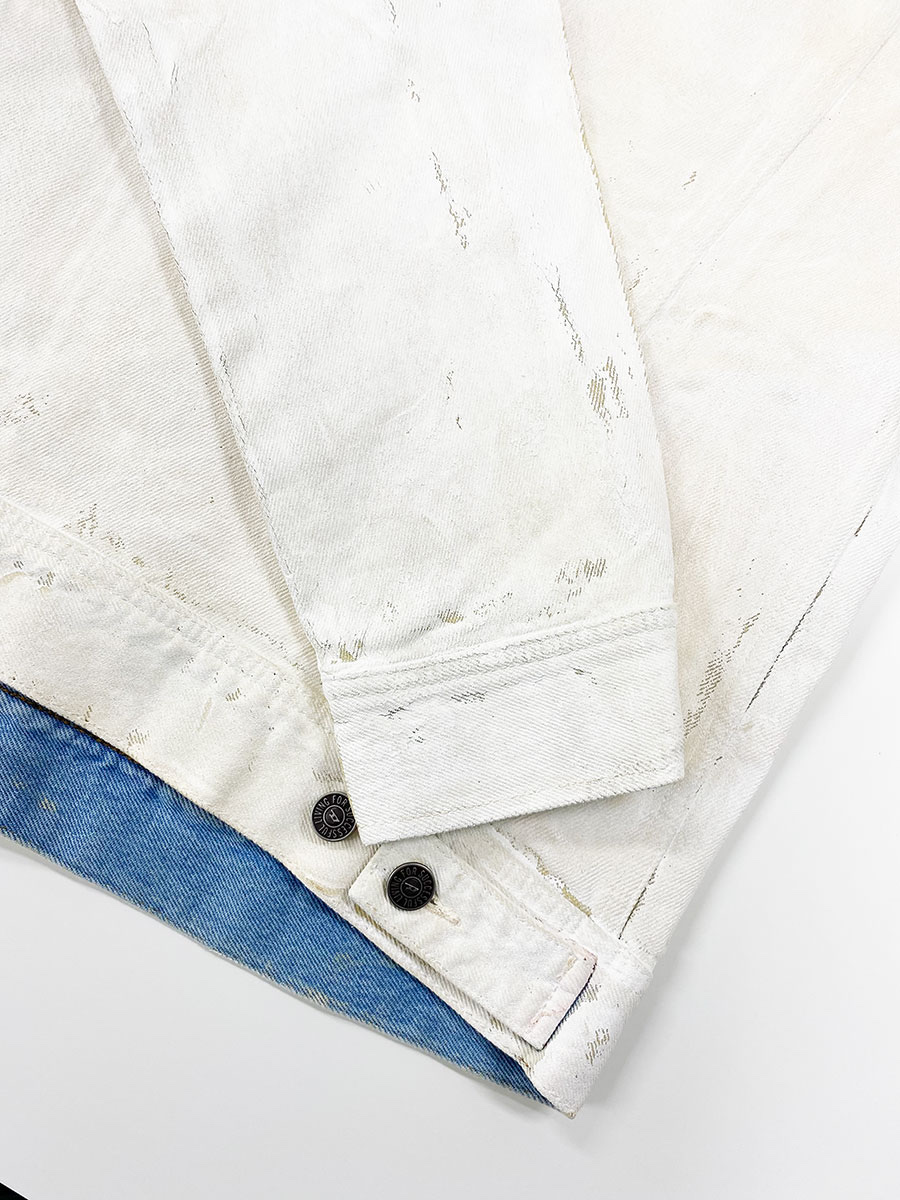Diesel D-Barcy Jacket White 착용 스타일 - 1