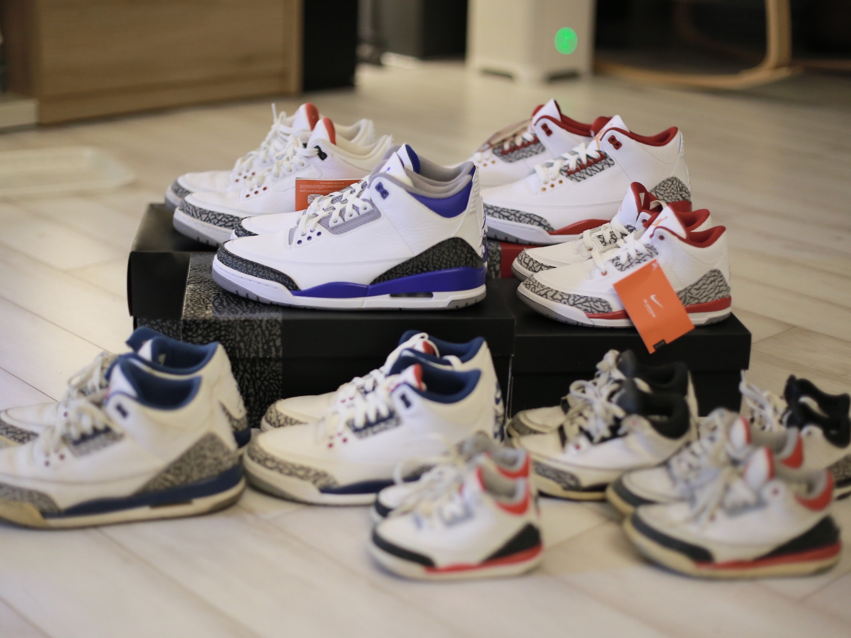 Jordan 3 Retro Dark Iris 착용 스타일 - 4