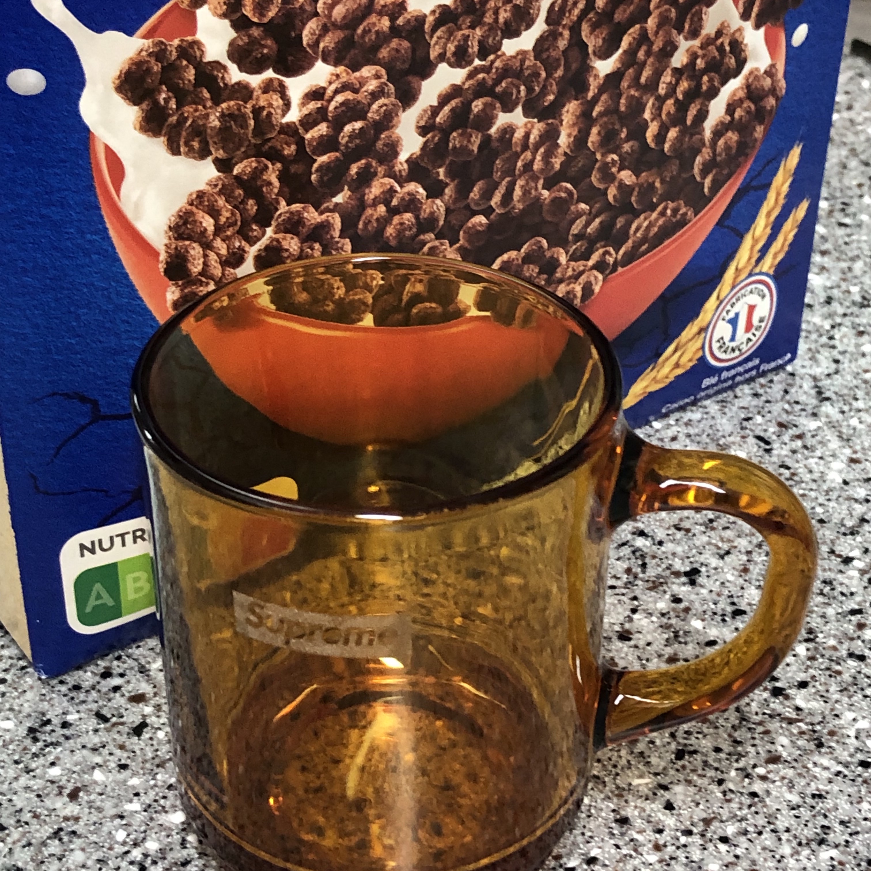 Supreme Duralex Glass Mugs Amber (Set of 6) - 23SS 착용 스타일