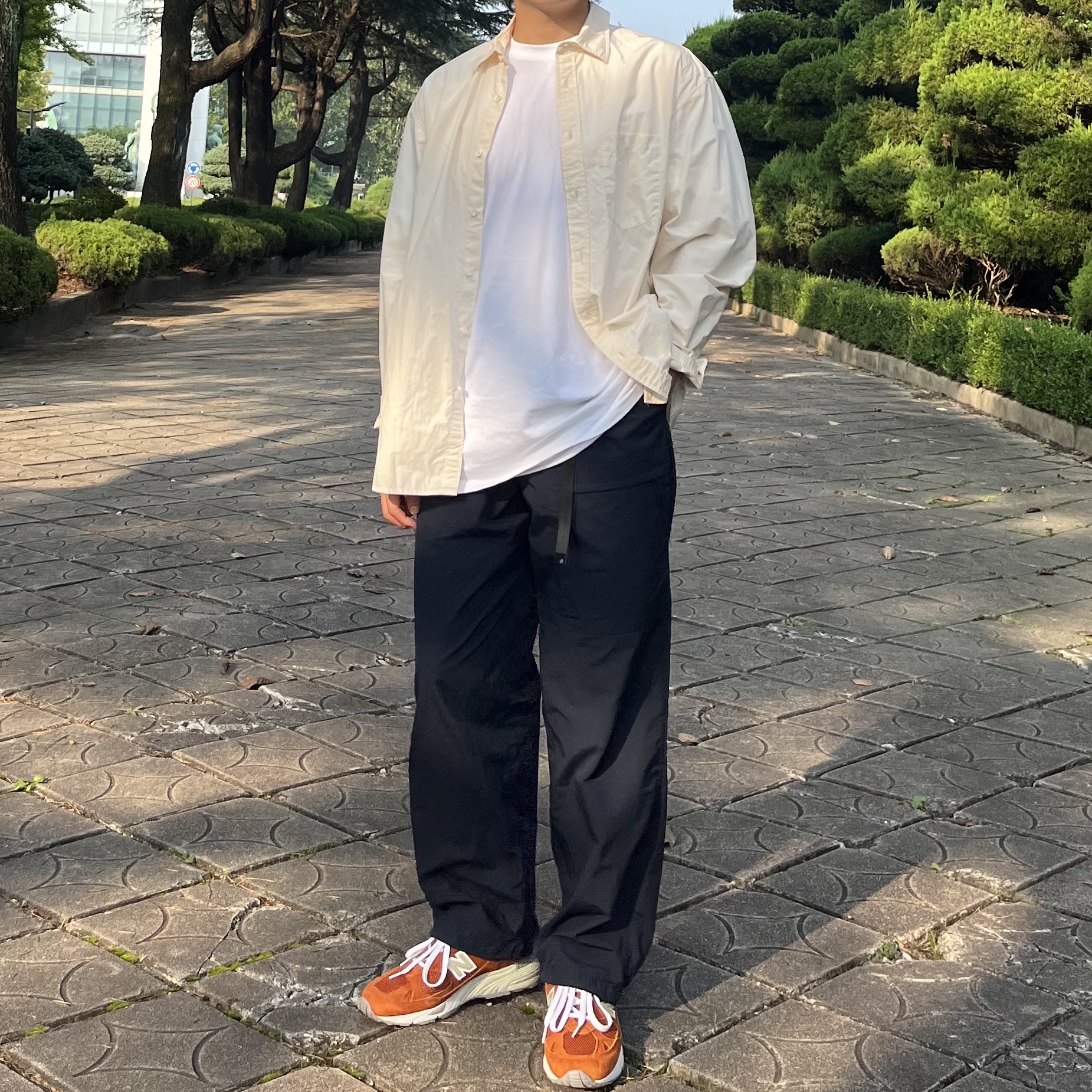 New Balance Made in UK 991 Eastern Species 착용 스타일