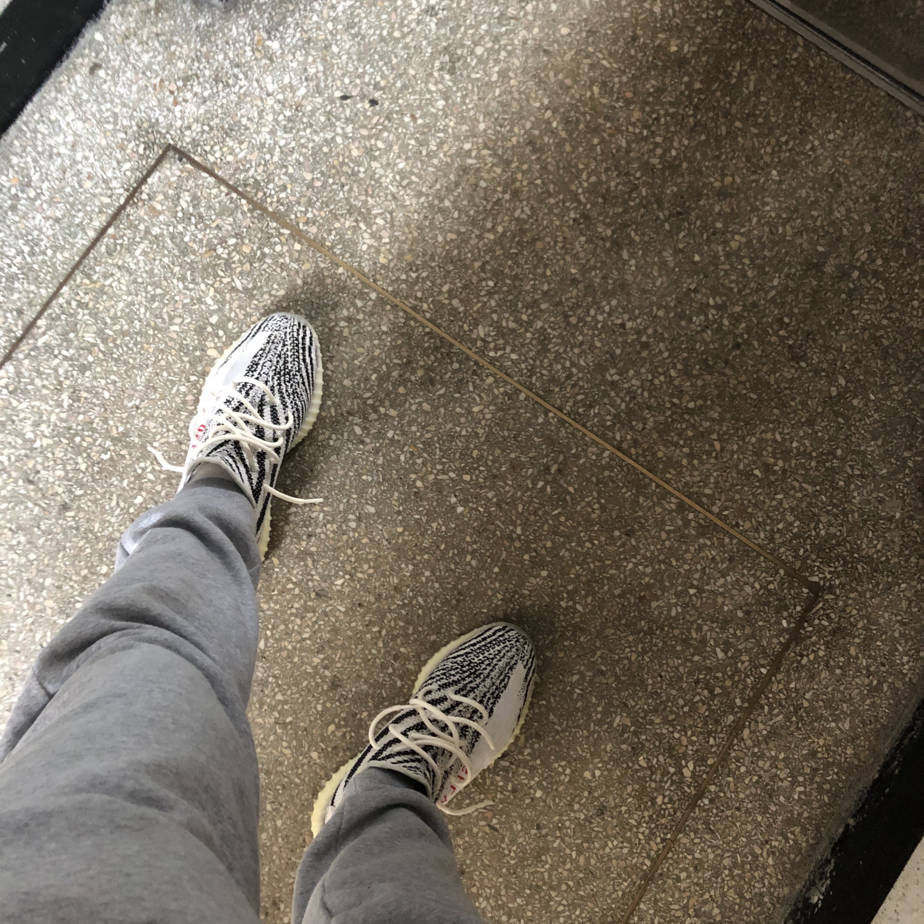 Adidas Yeezy Boost 350 V2 Zebra 2017/2019/2020 착용 스타일