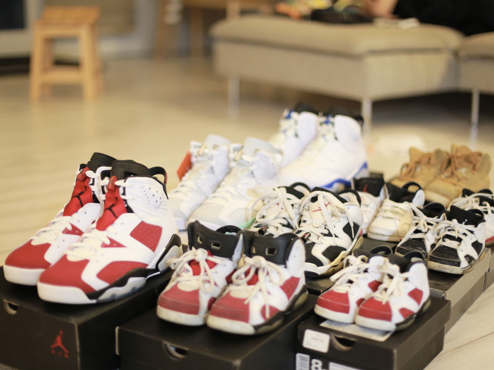 Jordan 6 Retro Carmine 2014 착용 스타일 - 6