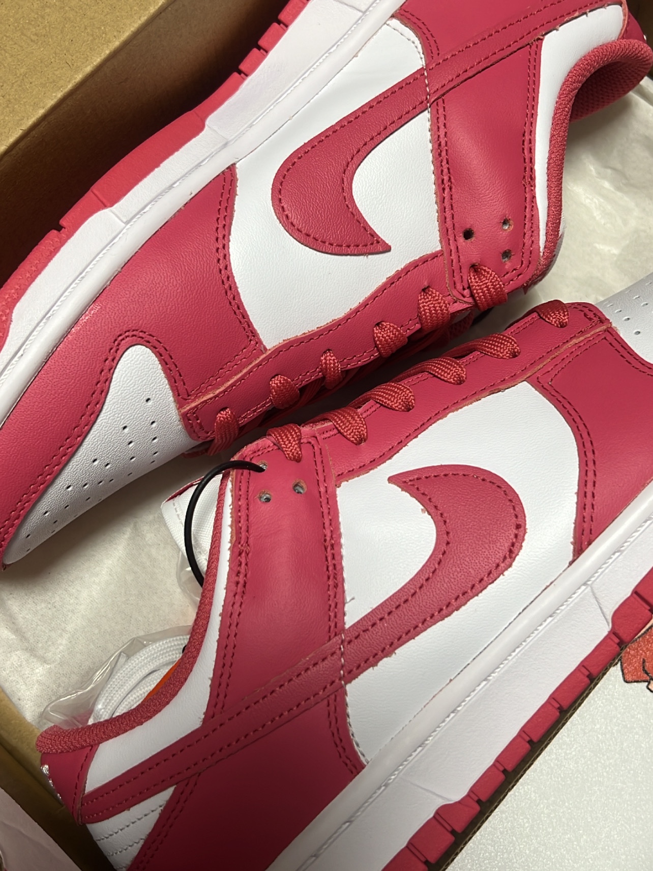 (W) Nike Dunk Low Archeo Pink 착용 스타일